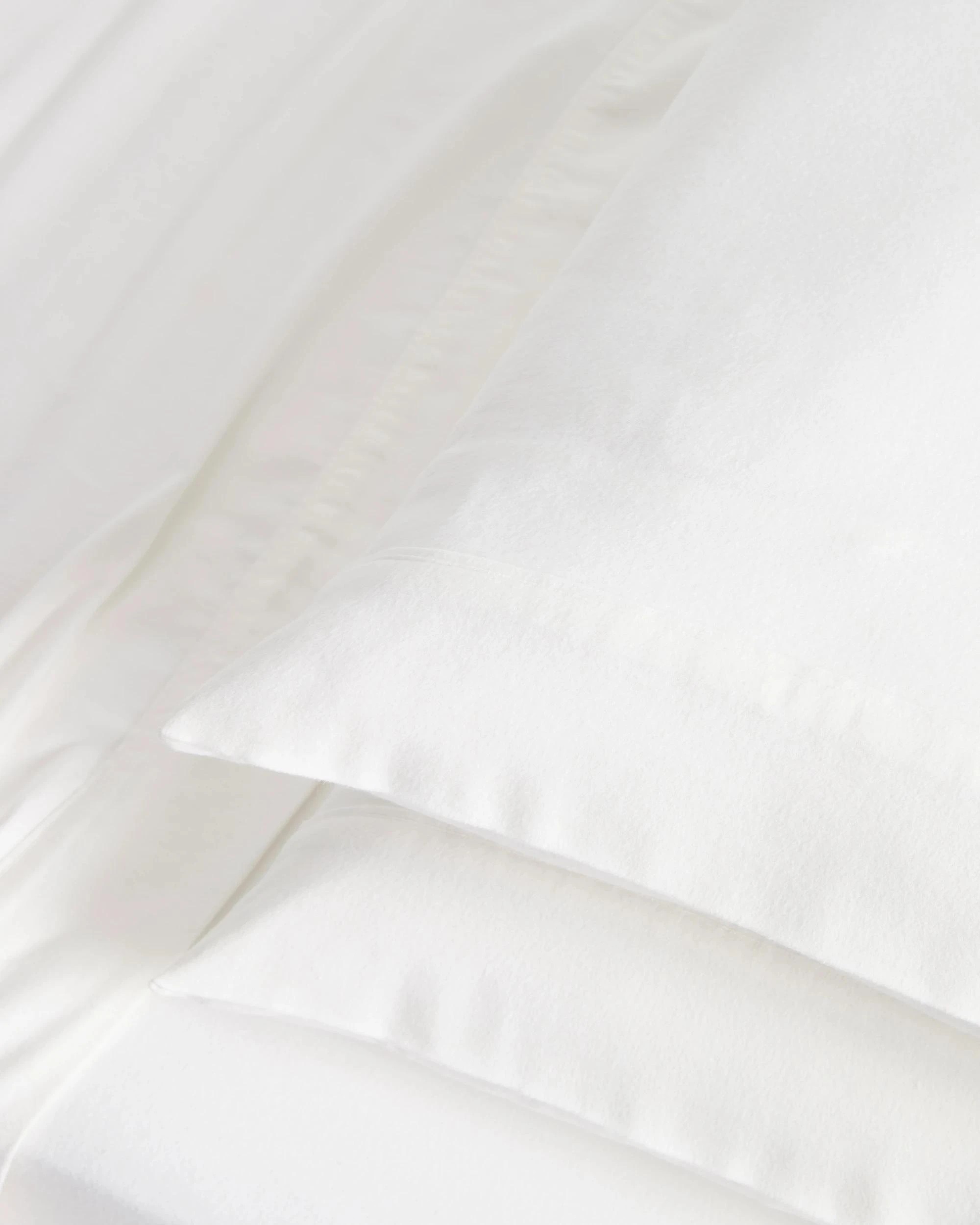 2 Target Kai Flannelette Sheet Set - King Single Bed - White, 2 of 4