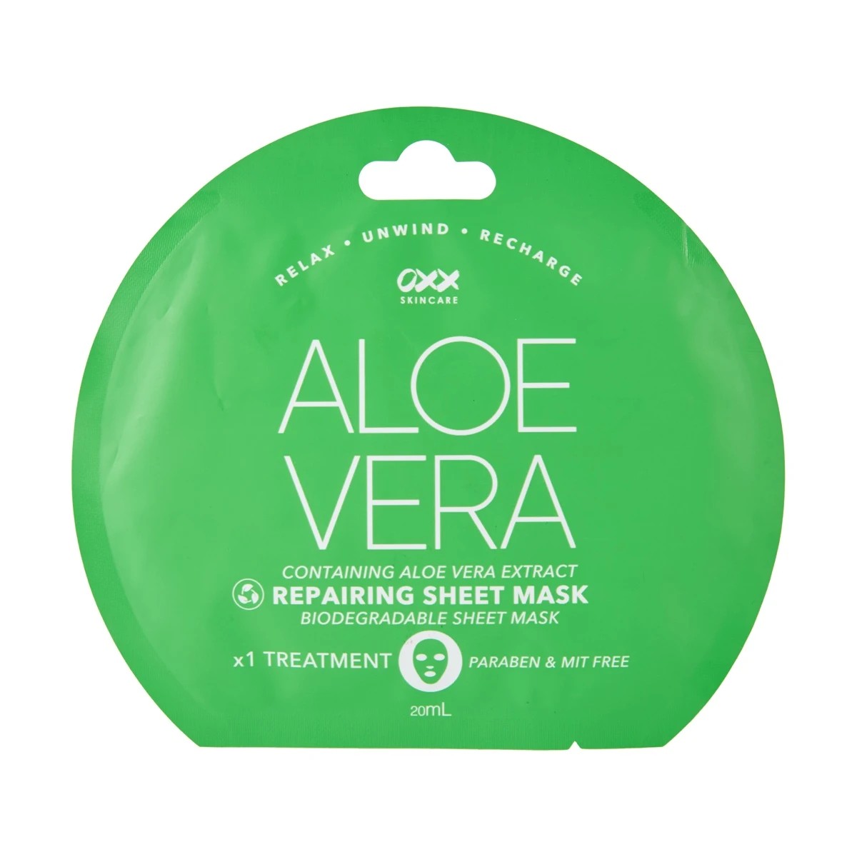 1 Repairing Sheet Mask - Aloe Vera Extract, 1 of 2