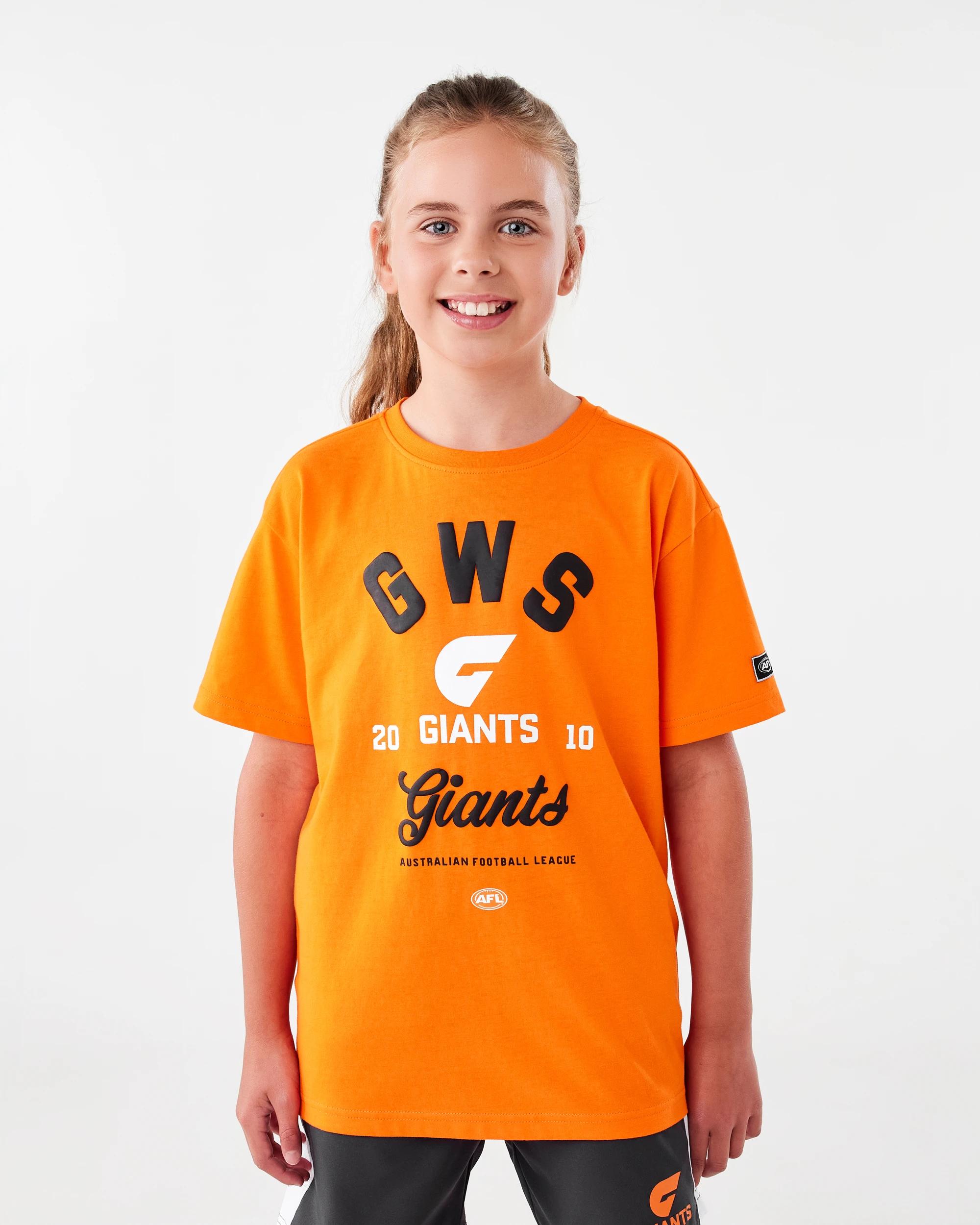 2 Official AFL Kids T-shirt Gws Giants, 2 of 9