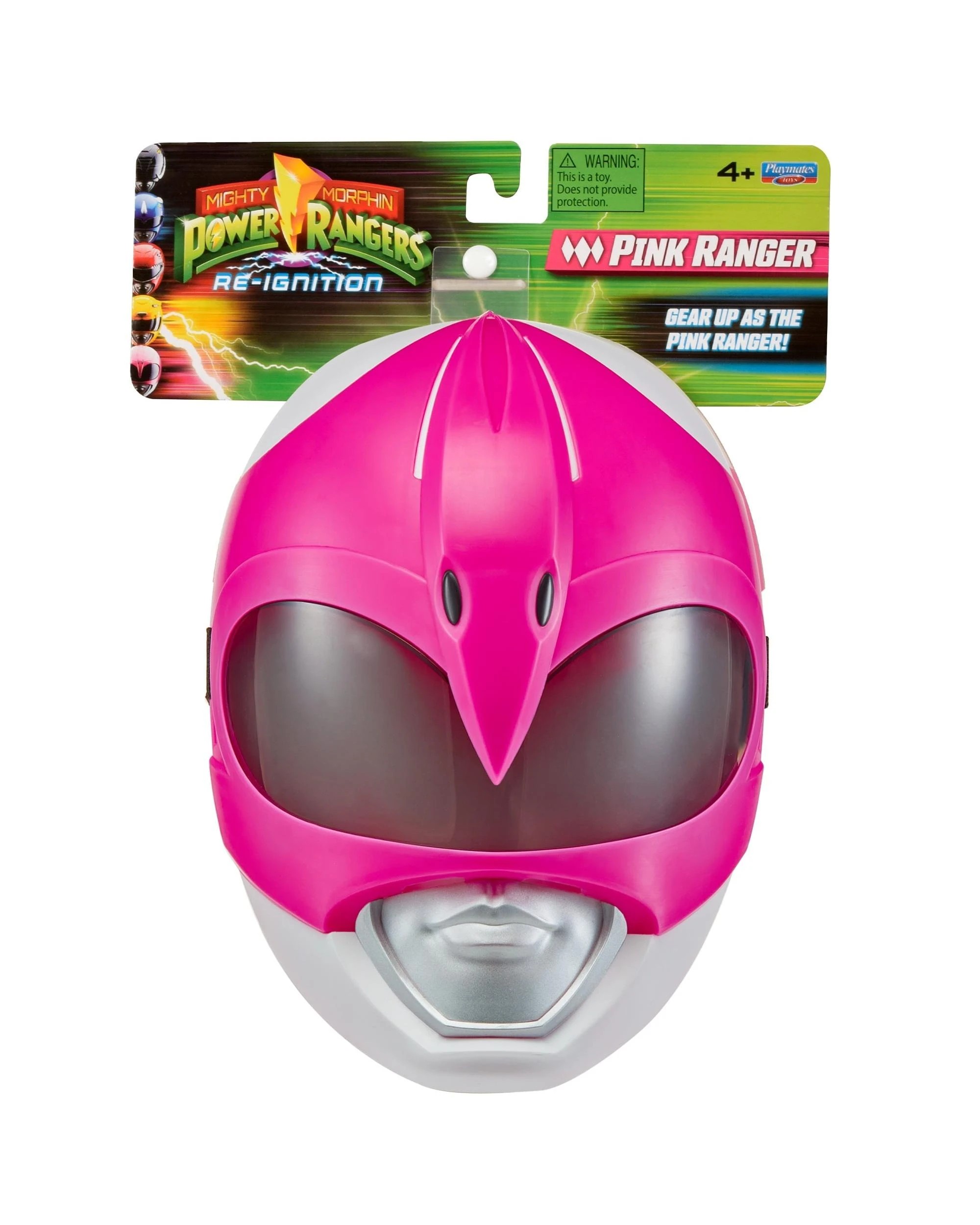 1 Mighty Morphin Power Rangers Re-Ignition Pink Ranger Mask, 1 of 5