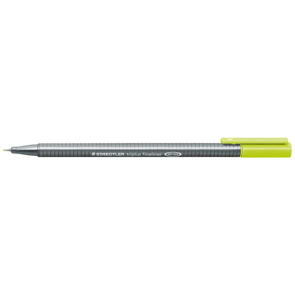 1 Staedtler Triplus 0.3mm Fineliner Lime Green, 1 of 6