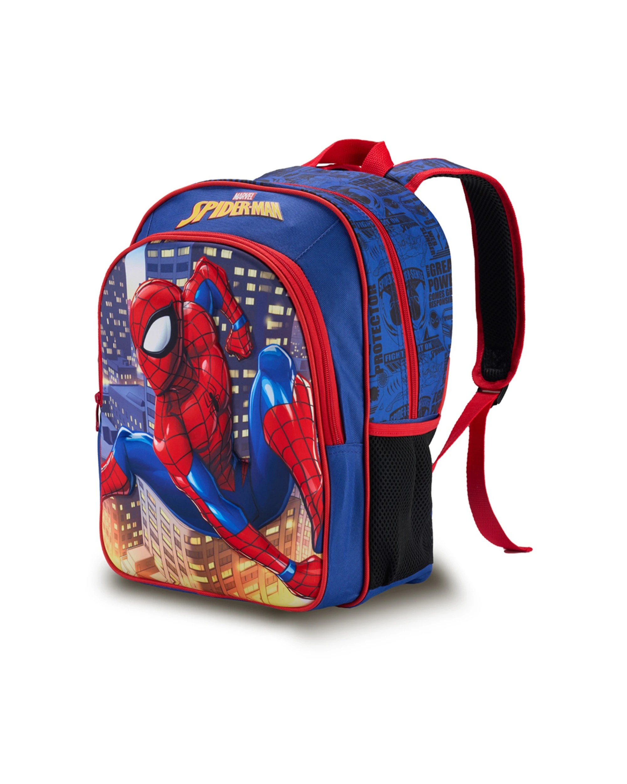 2 Marvel Kids Spider-Man 15 Inch EVA Backpack With 3D Character Mould For School - Multi, 2 of 4