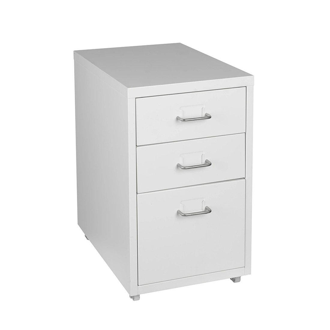 6 Levede 3 Tiers Office Drawers - White, 6 of 6