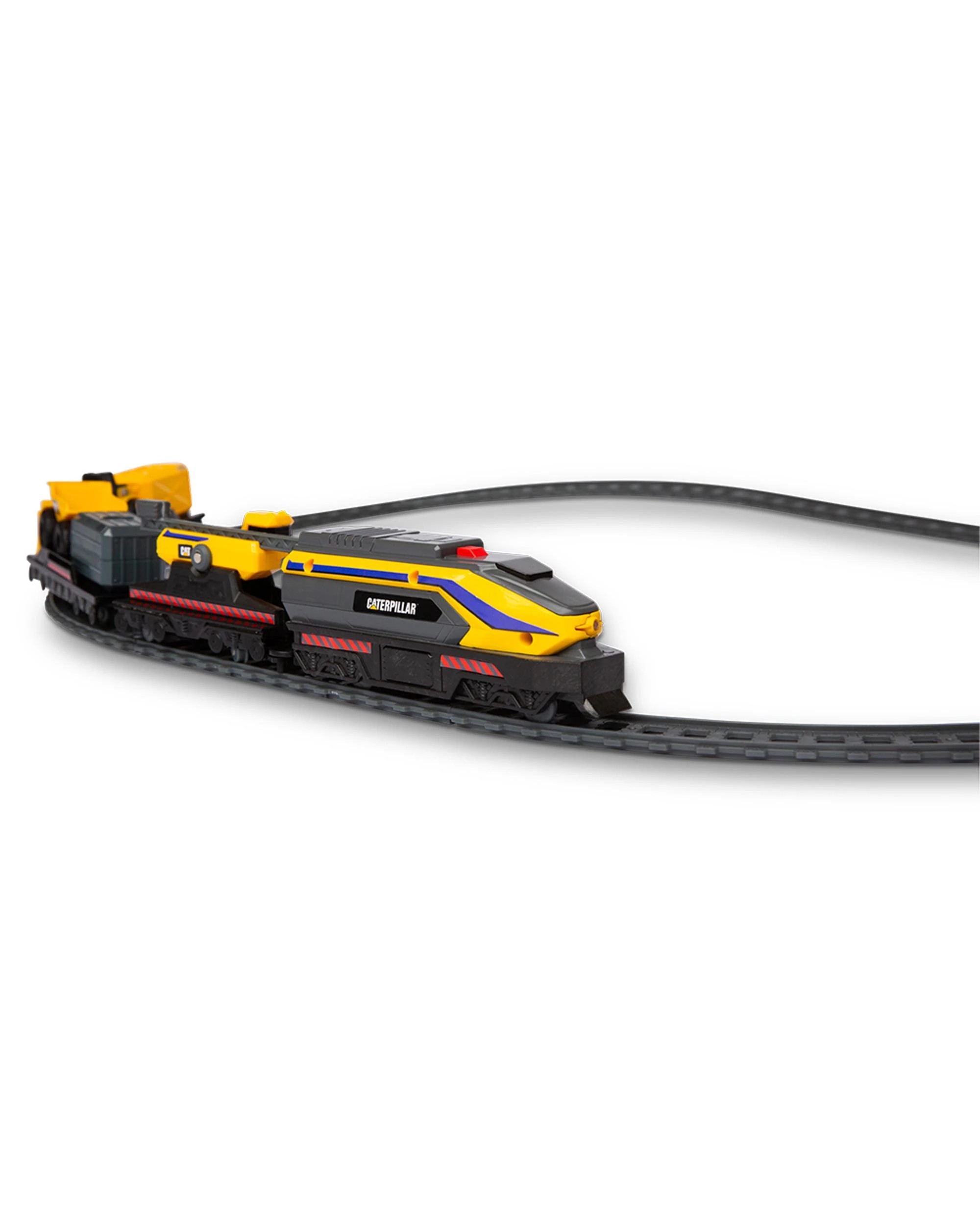 2 CAT Little Machines Power Tracks Train Set, 2 of 6