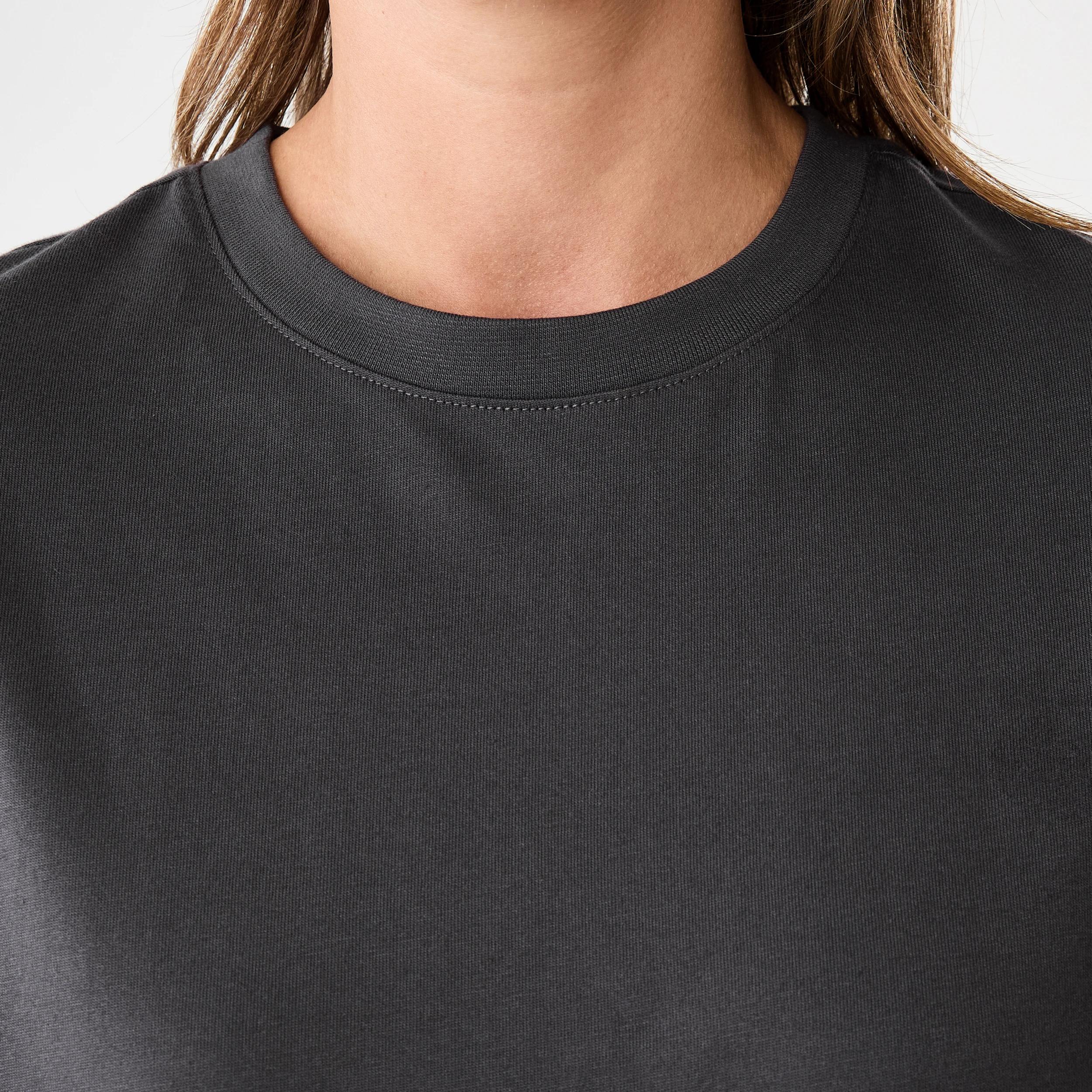 5 Short Sleeve Oversized Boyfriend T-shirt Nine Navy, 5 of 5