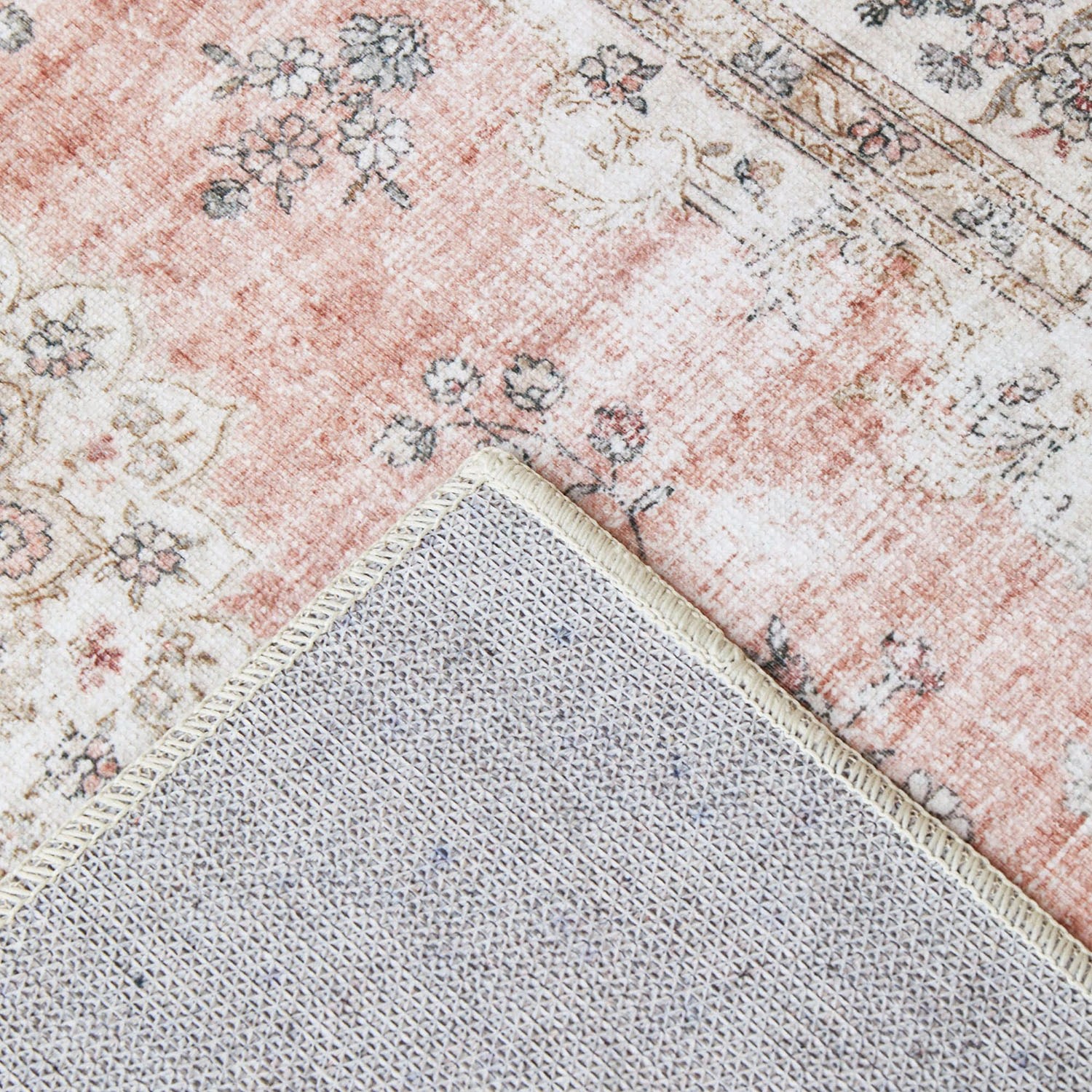 4 Common Ground Rugs Union Coco Machine Washable 200x75cm Runner - Small Rug - Orange, 4 of 6