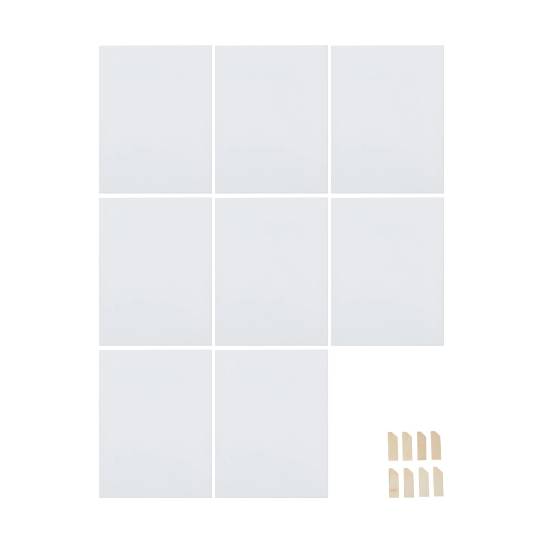 2 8 Piece 9in. x 12in. Stretched Canvas Value Pack, 2 of 4