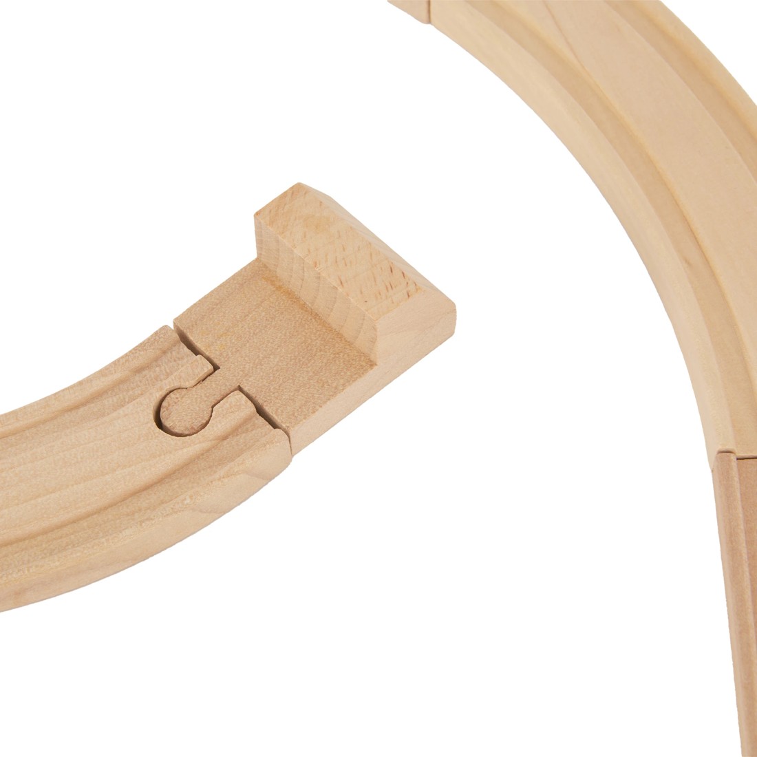 7 25 Piece Wooden Train Track Set, 7 of 10