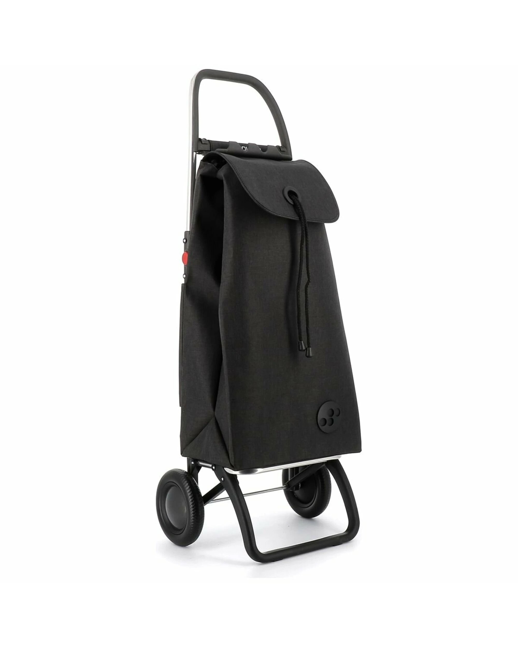 1 Rolser IMax Tweed 2 Wheel Foldable Trolley Black, 1 of 4