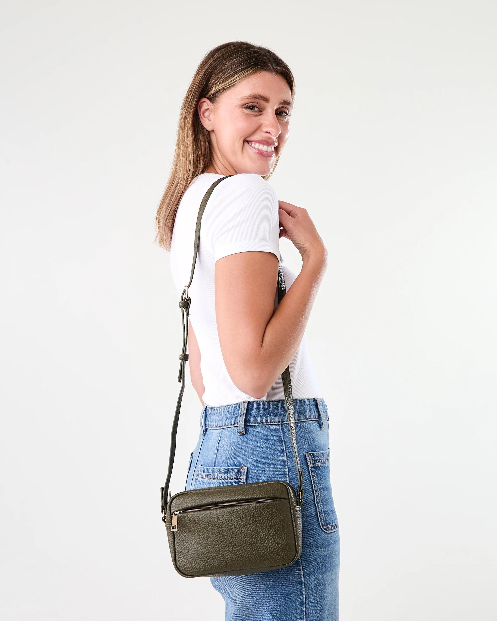 5 Crossbody Bag Dark Camo, 5 of 6