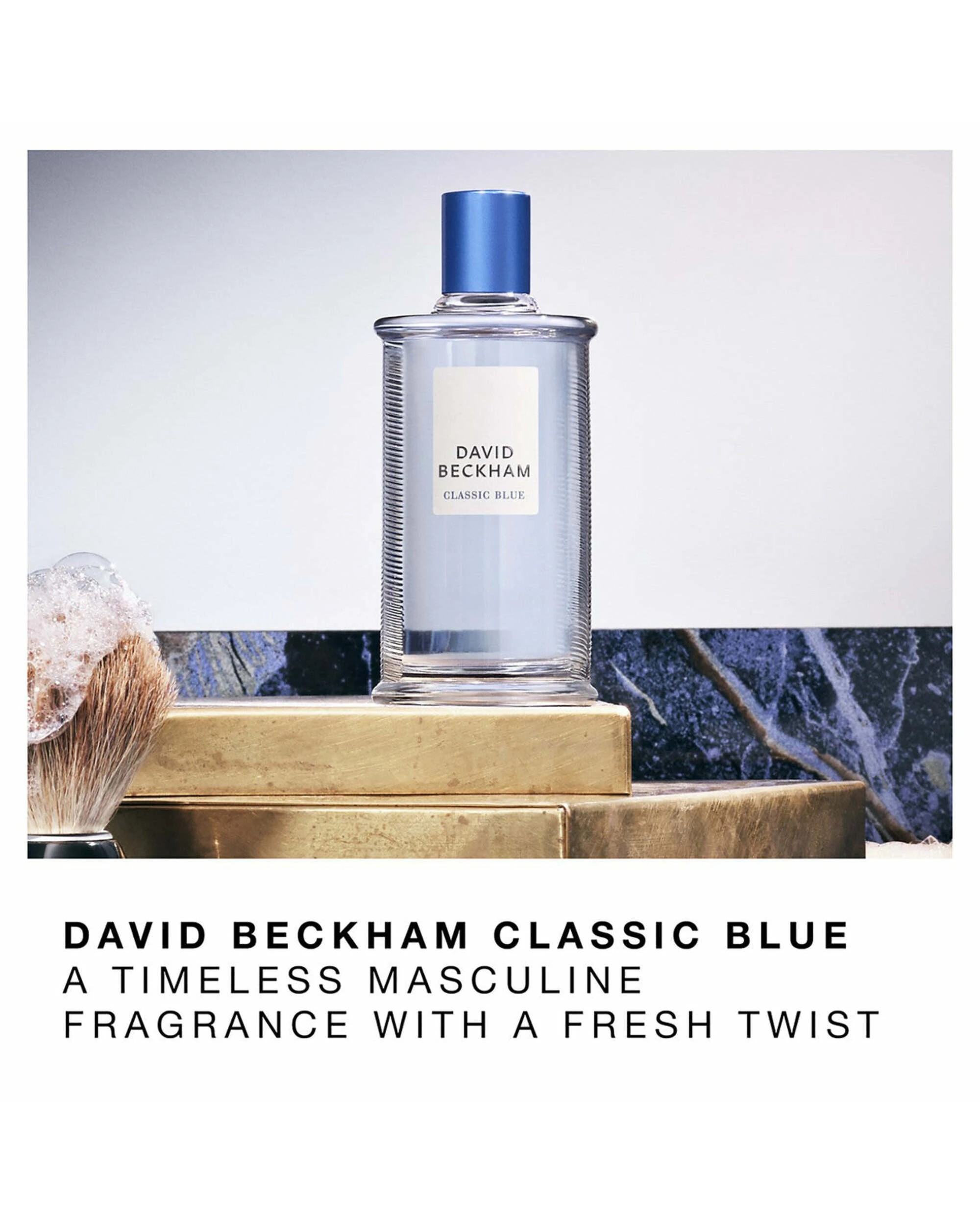 2 David Beckham Classic Blue 100ml Eau de Toilette, 2 of 3