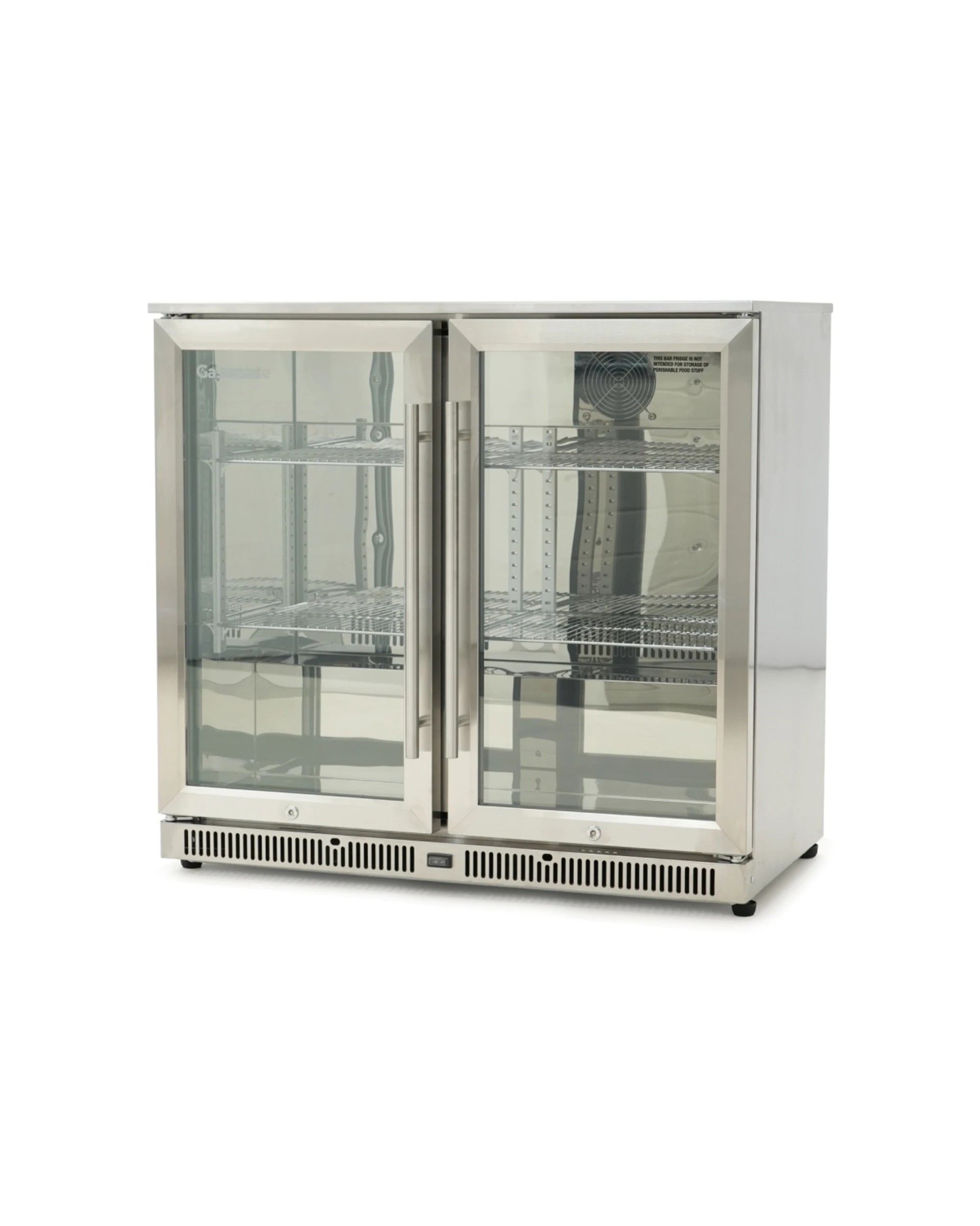 5 Gasmate 2 Door Stainless Steel Alfresco Bar Fridge 208L - Silver, 5 of 5