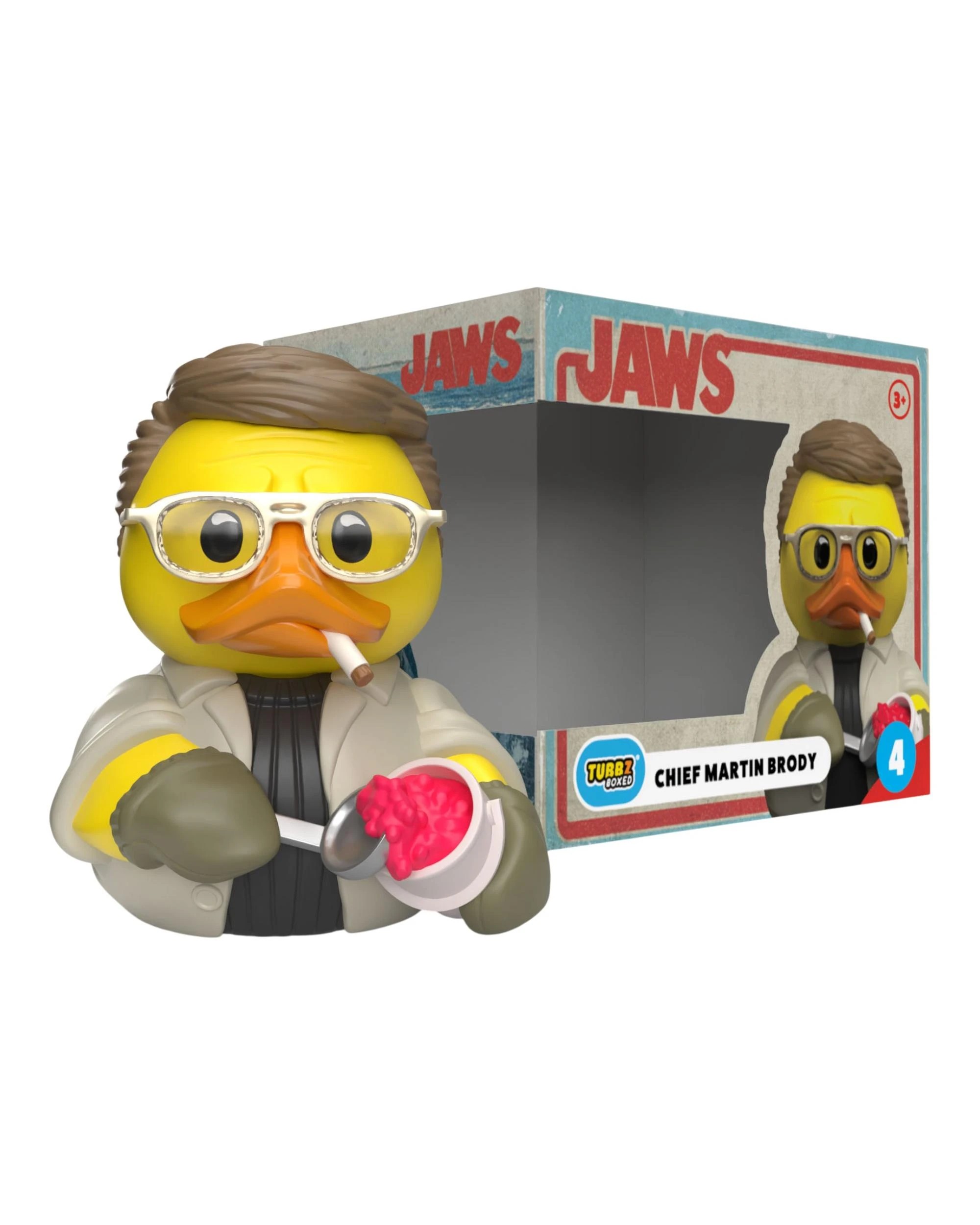 1 TUBBZ Jaws Chief Martin Brody Boxed Edition Cosplaying Duck Figure, 1 of 3