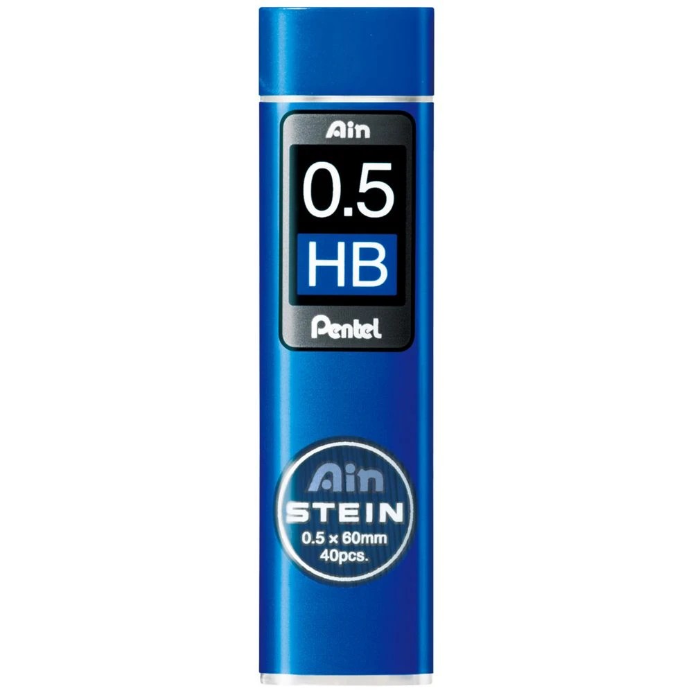 1 Pentel Ain Stein Lead Refill 0.5mm HB Grade 40 Pack, 1 of 2