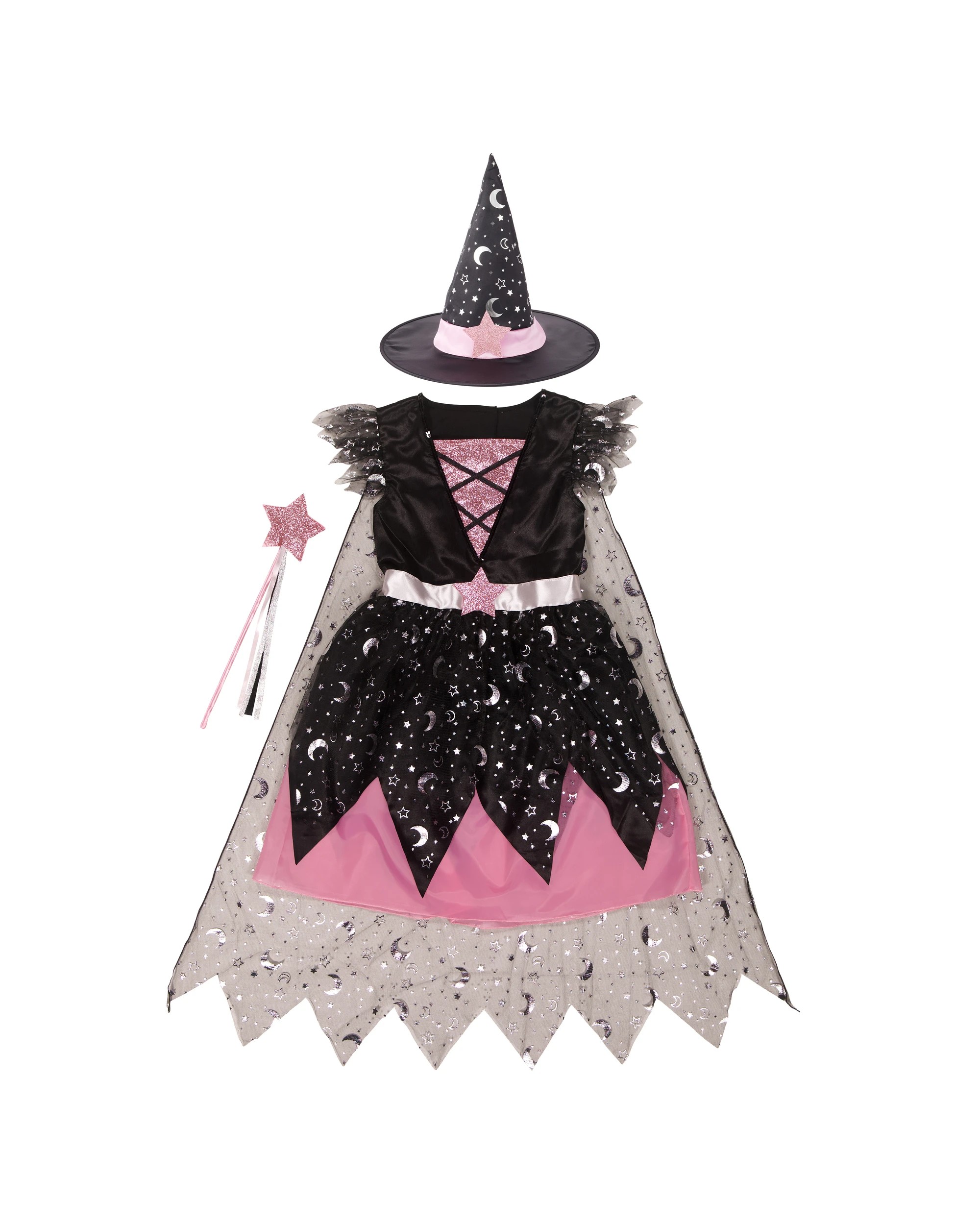 7 3 Piece Deluxe Star Witch Costume - Ages 6-8, 7 of 10