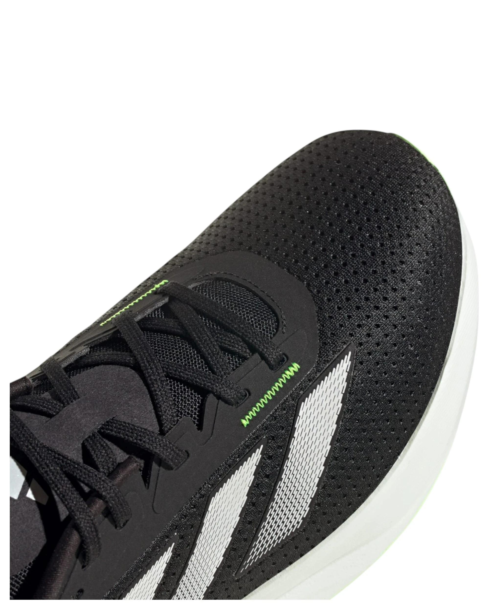 6 Adidas Mens Duramo SL Black Multi Athletic Running Shoes BLACK, 6 of 8
