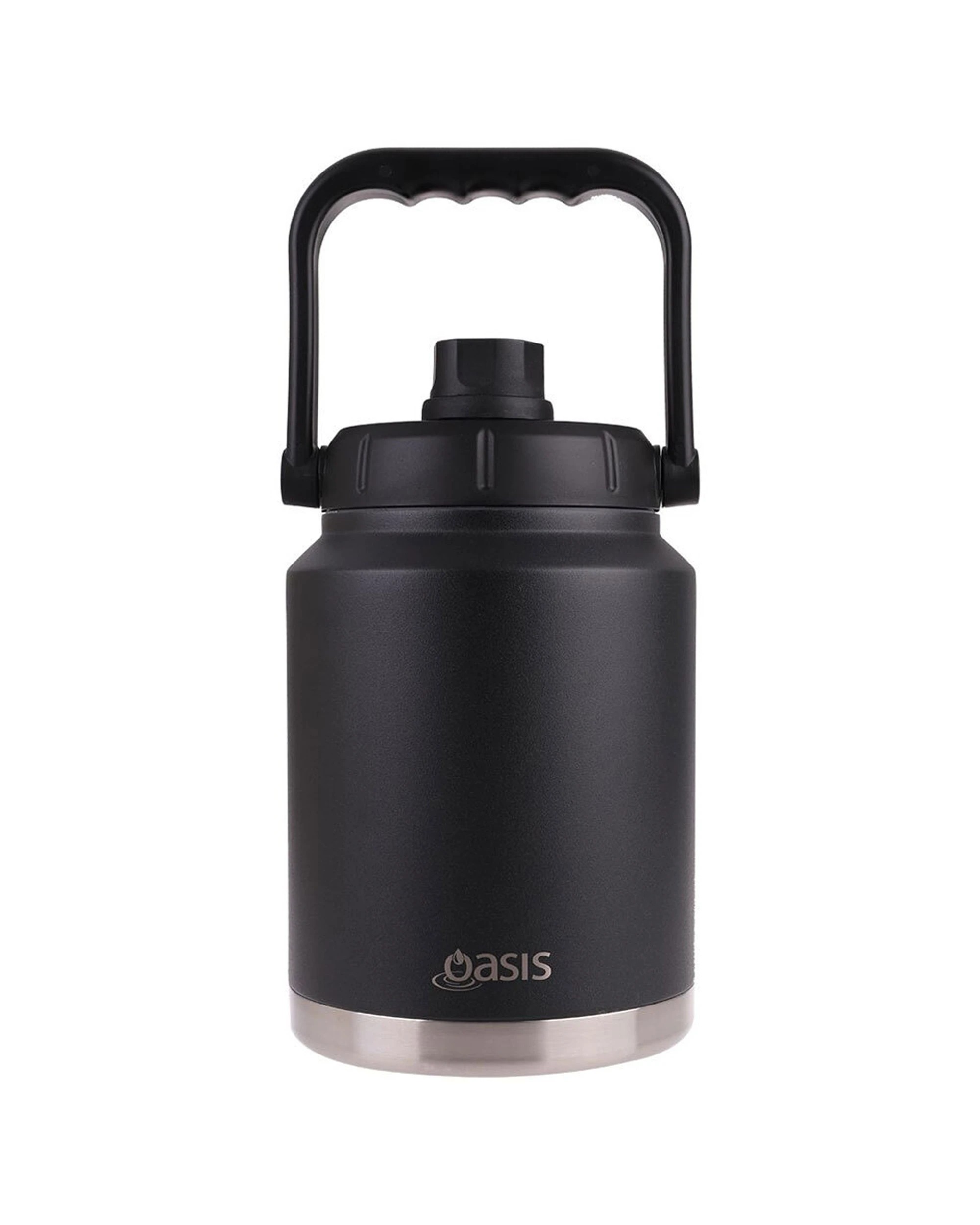 1 Oasis 2.1l Insulated Mini Jug Stainless Steel Water Bottle W/ Carry Handle Black
 - Black, 1 of 1