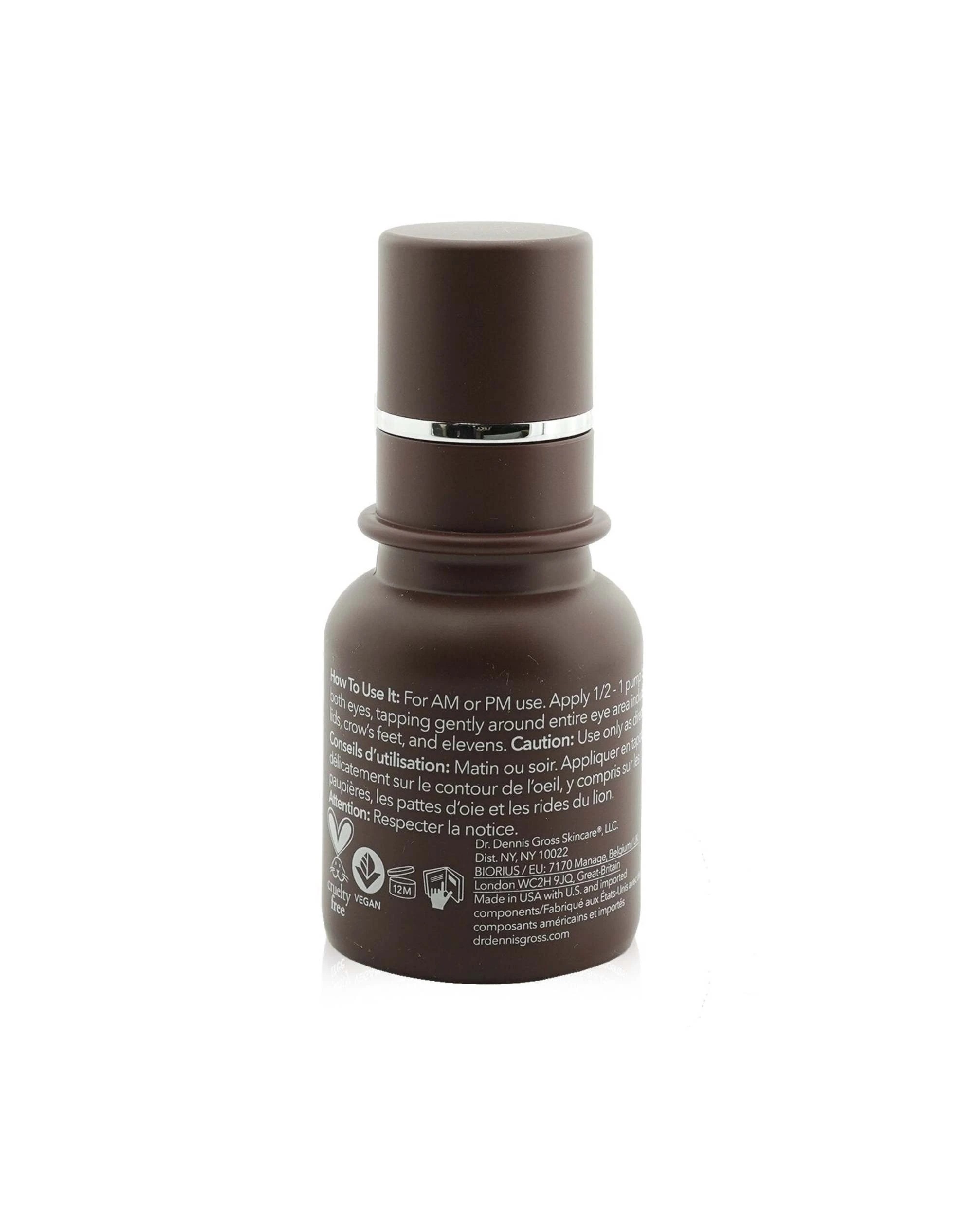3 Dr Dennis Gross Advanced Retinol + Ferulic Triple Correction Eye Serum  15ml/0.5oz, 3 of 3
