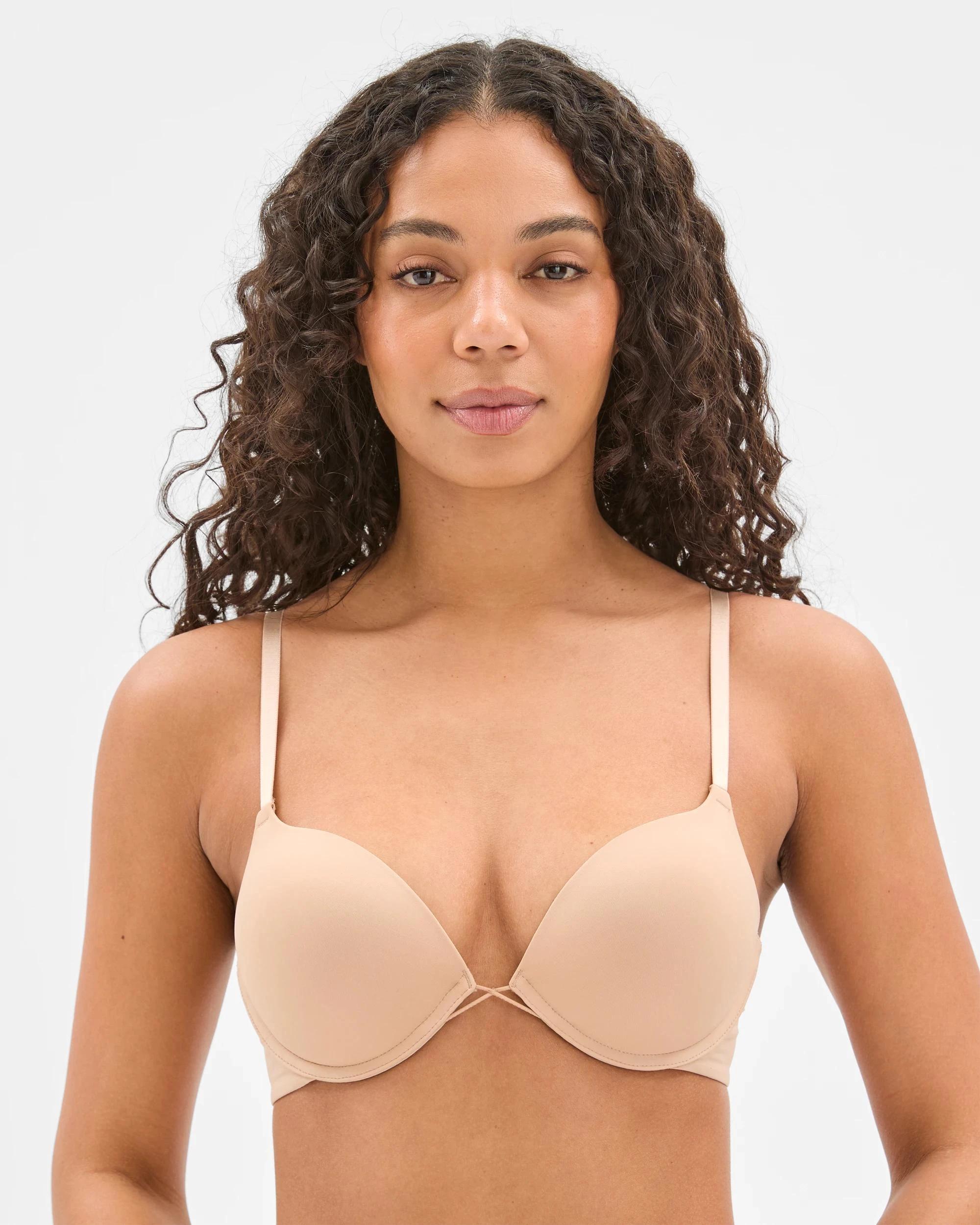 1 Target Womens Super Push Up Bra LATTE, 1 of 4