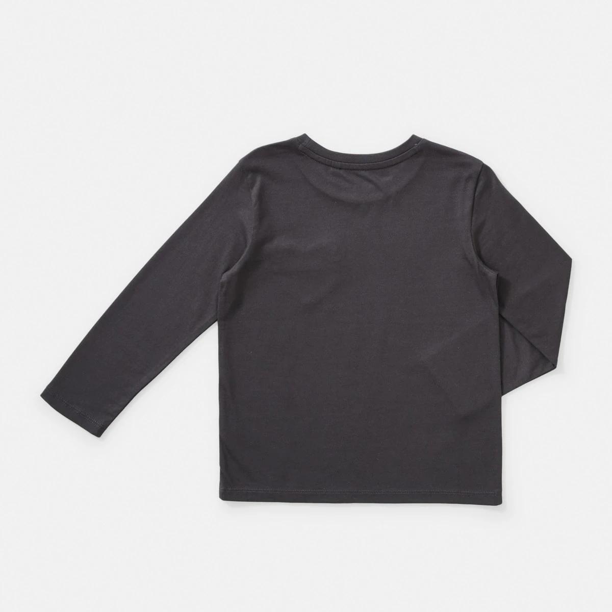 8 Long Sleeve Pocket T-shirt Nine Grey, 8 of 8