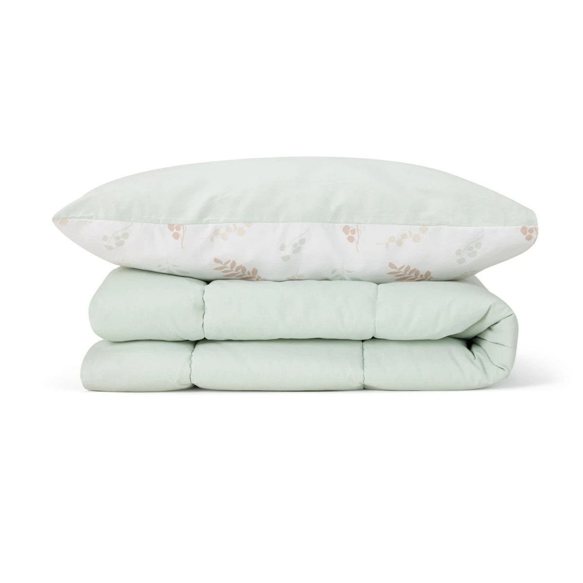 4 Reversible Cotton Cover Cot Comforter Set - Autumn, 4 of 7