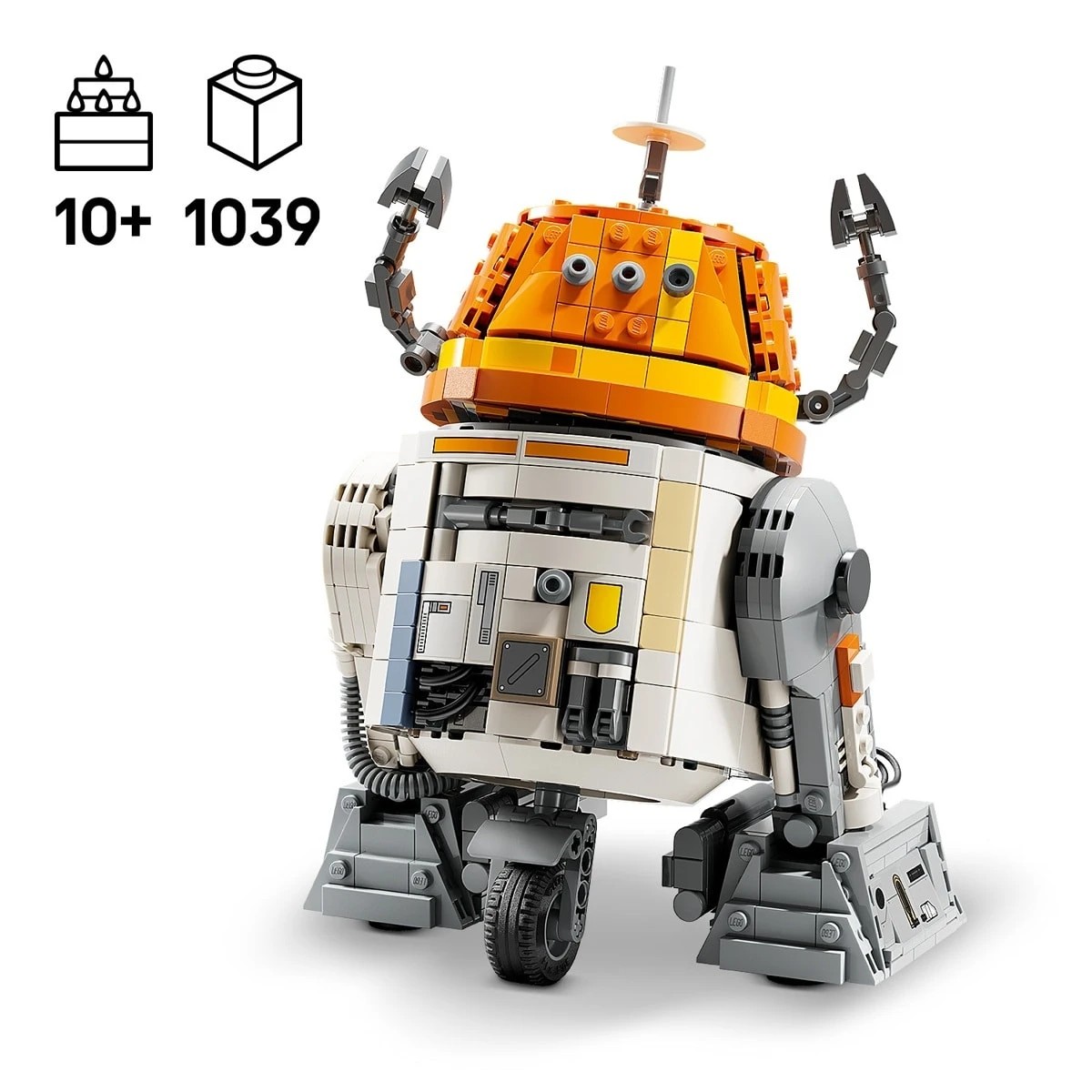 8 LEGO Star Wars Chopper (C1-10P) Astromech Droid 75416, 8 of 9