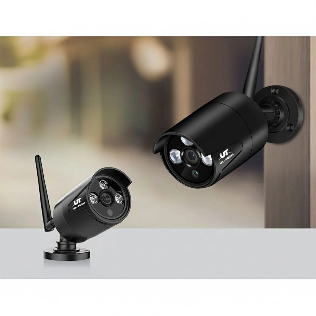 3 UL-tech Wireless CCTV 3MP Camera Bullet - Black, 3 of 5