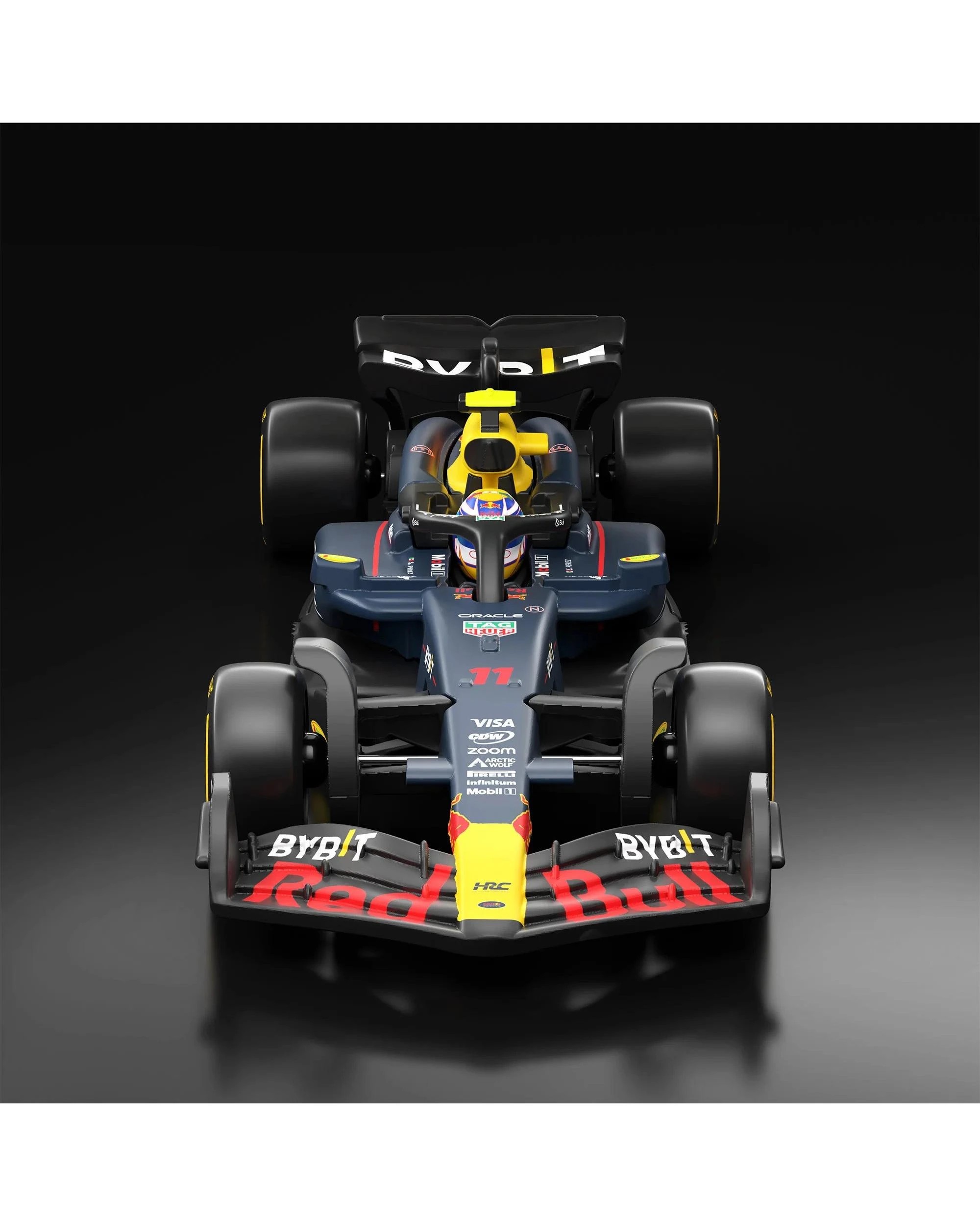 3 Hot Wheels Premium Formula 1 2024 Oracle Red Bull Racing F1 Team RB20 #11 Sergio "Checo" Perez Diecast Vehicle, 3 of 5