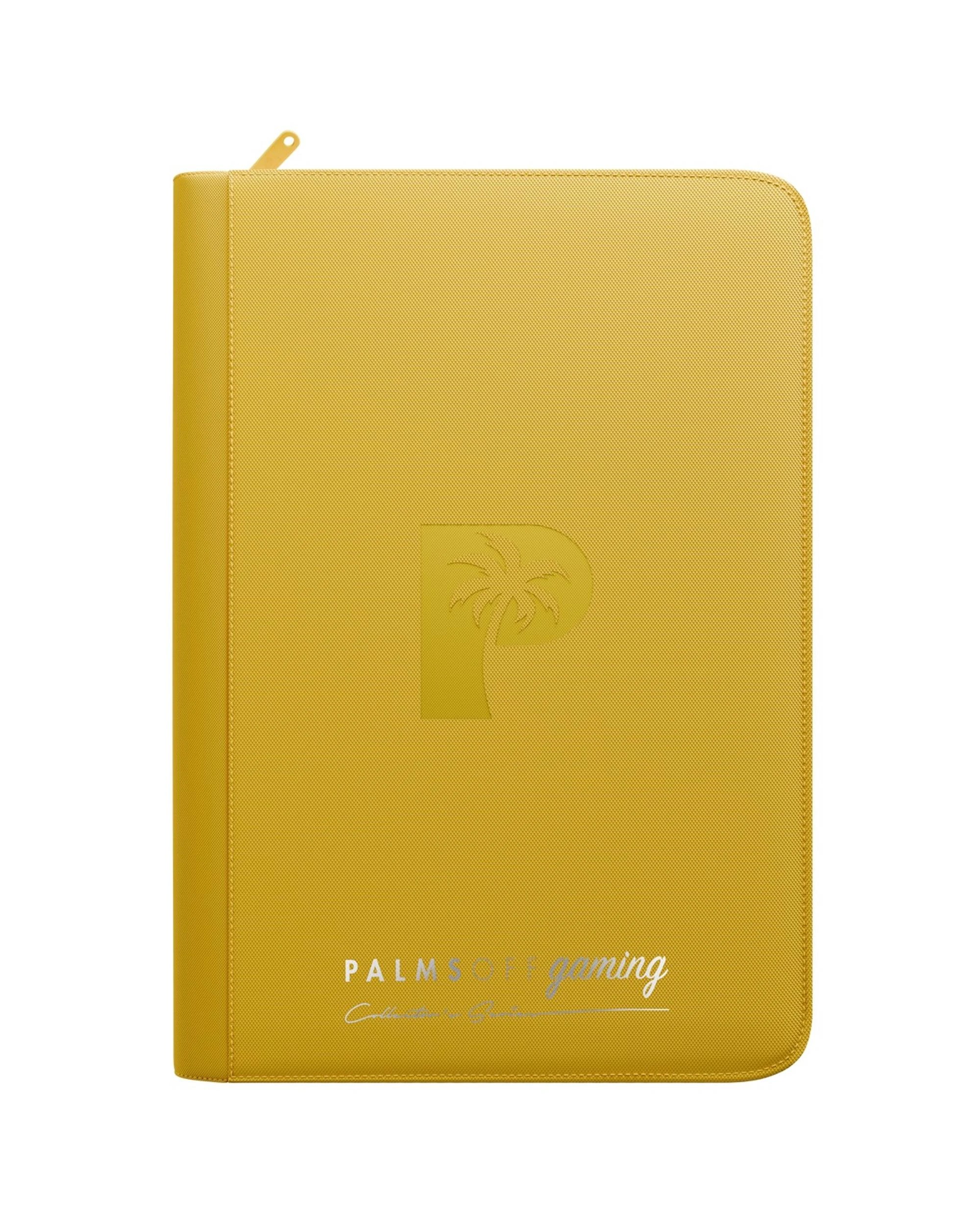 7 Palms Off Gaming Collector's Series 9 Pocket Zip Binder - Yellow, 7 of 8