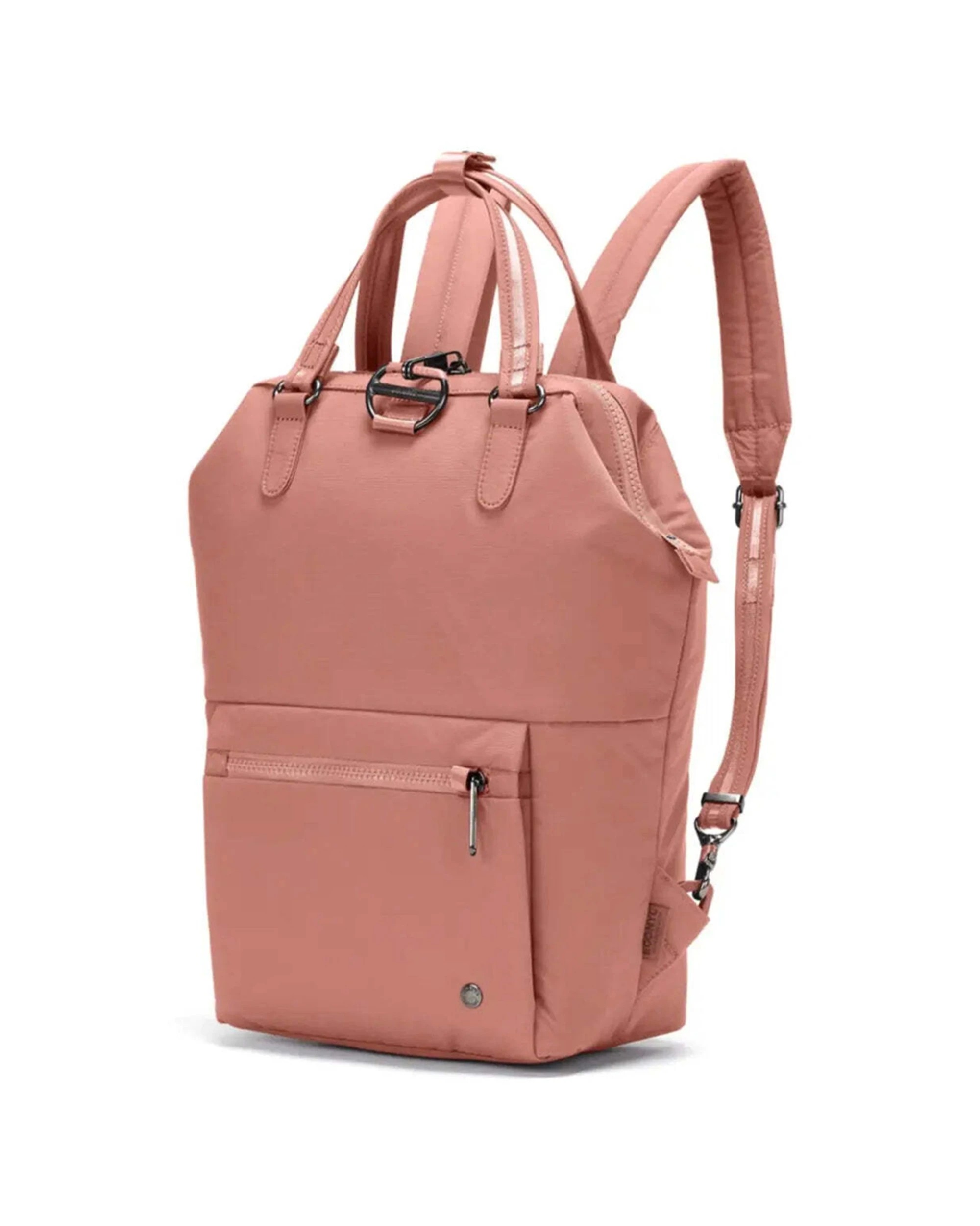 4 Pacsafe Citysafe CX Econyl Anti Theft Mini Backpack RFID Blocking Rose - Pink, 4 of 5