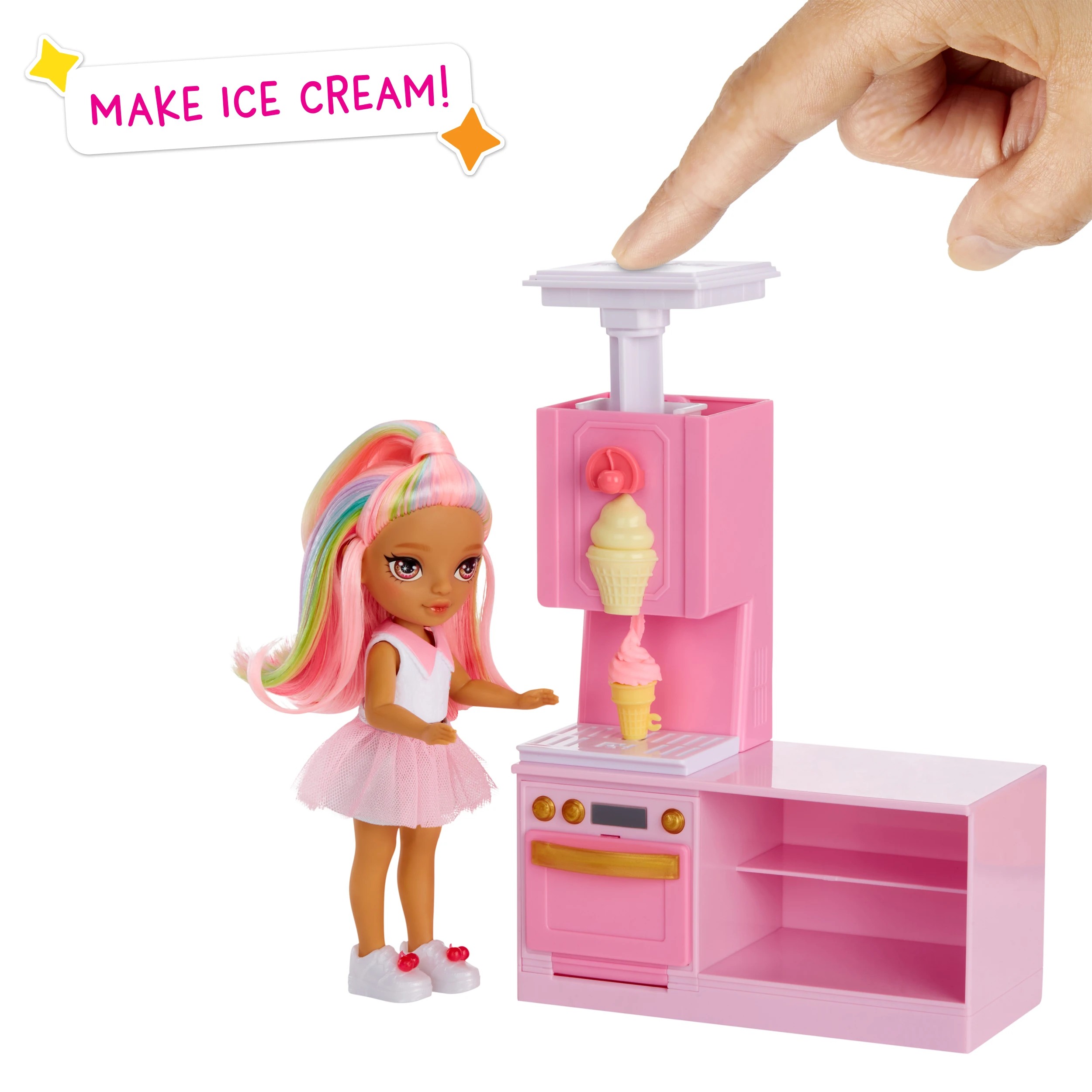 3 Rainbow High Little Dessert Shop with Kandy Playset - Multi, 3 of 5