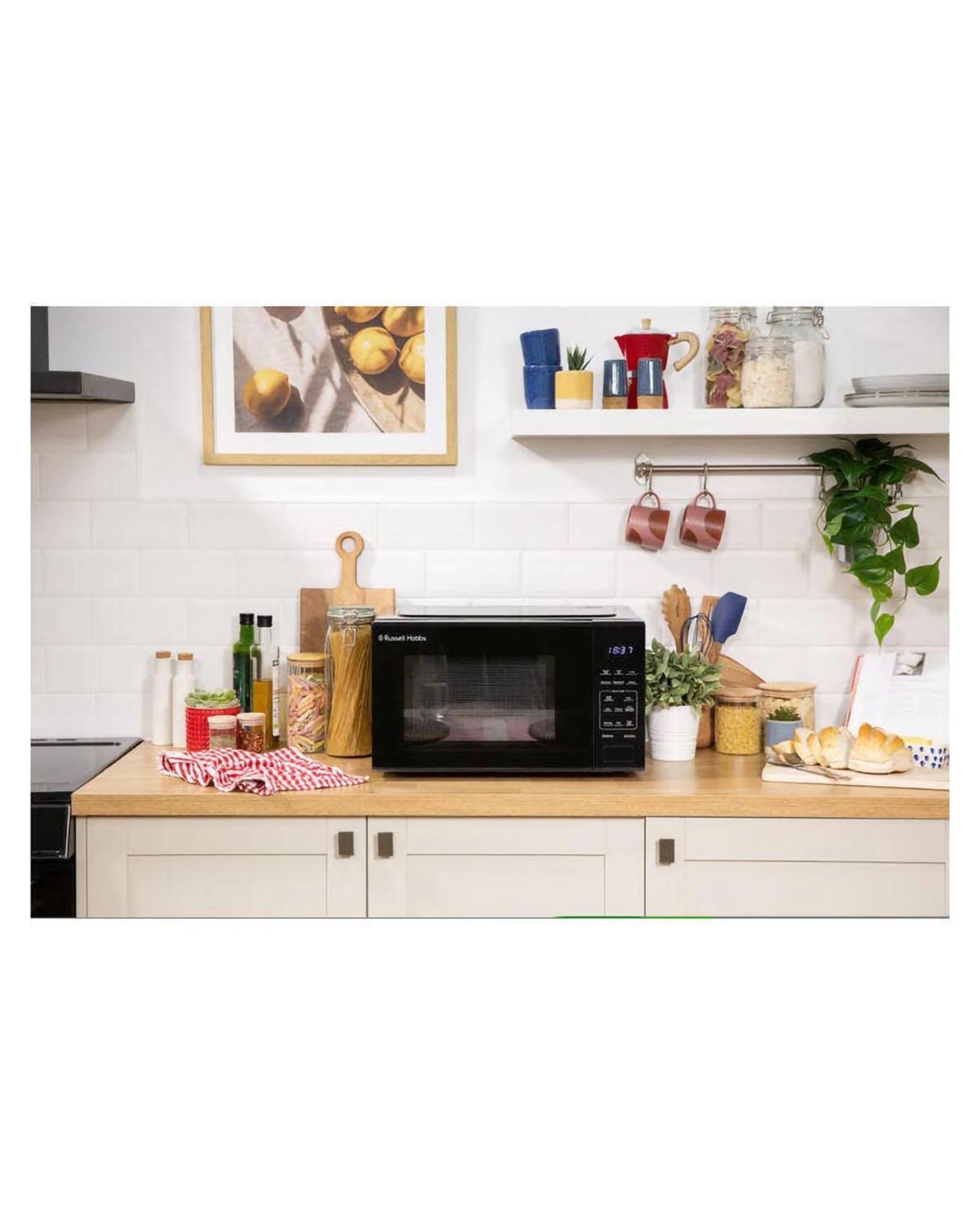 2 Russell Hobbs 25L Family Sized Digital Microwave - Black, 2 of 2