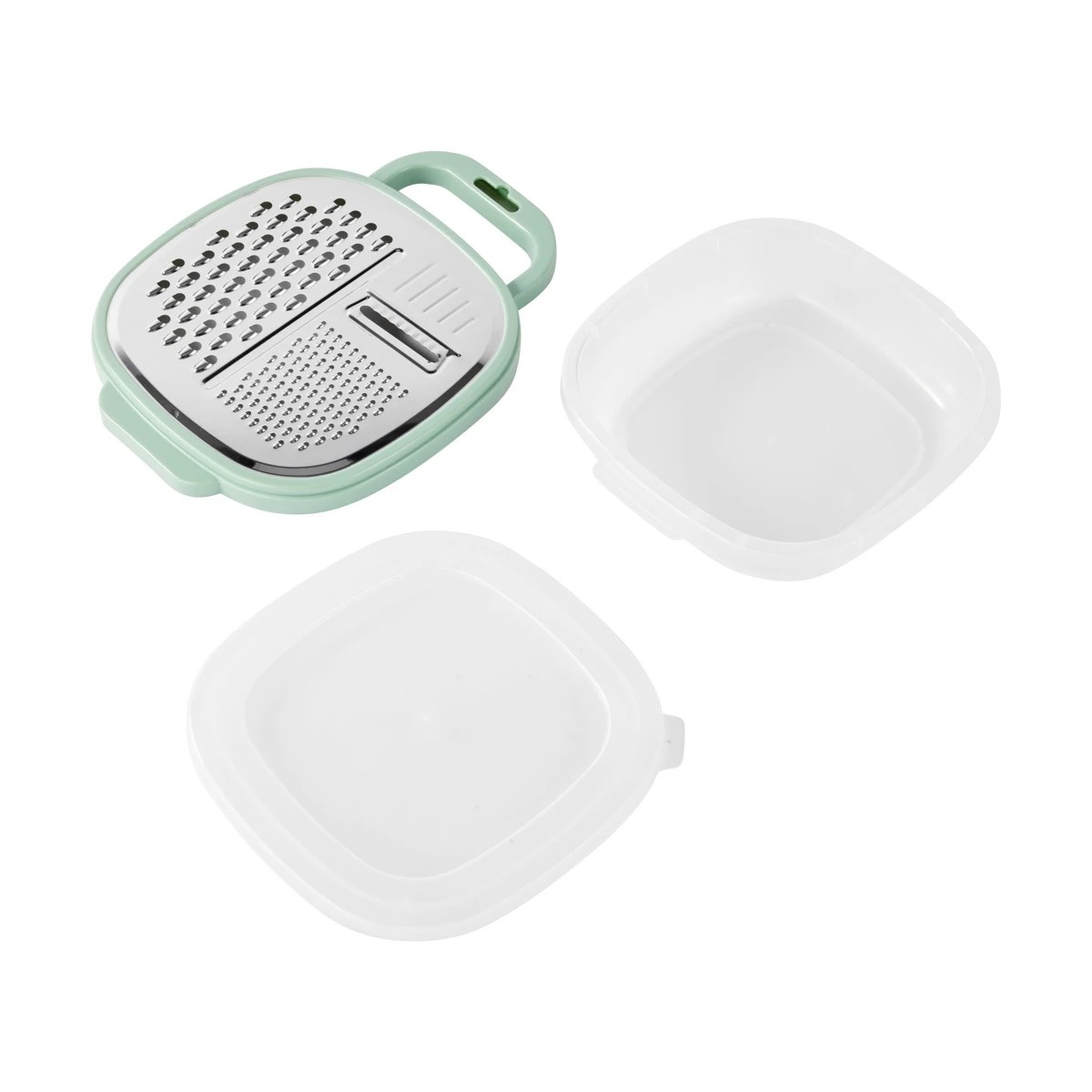 4 Grater with Storage Box - Green, 4 of 9