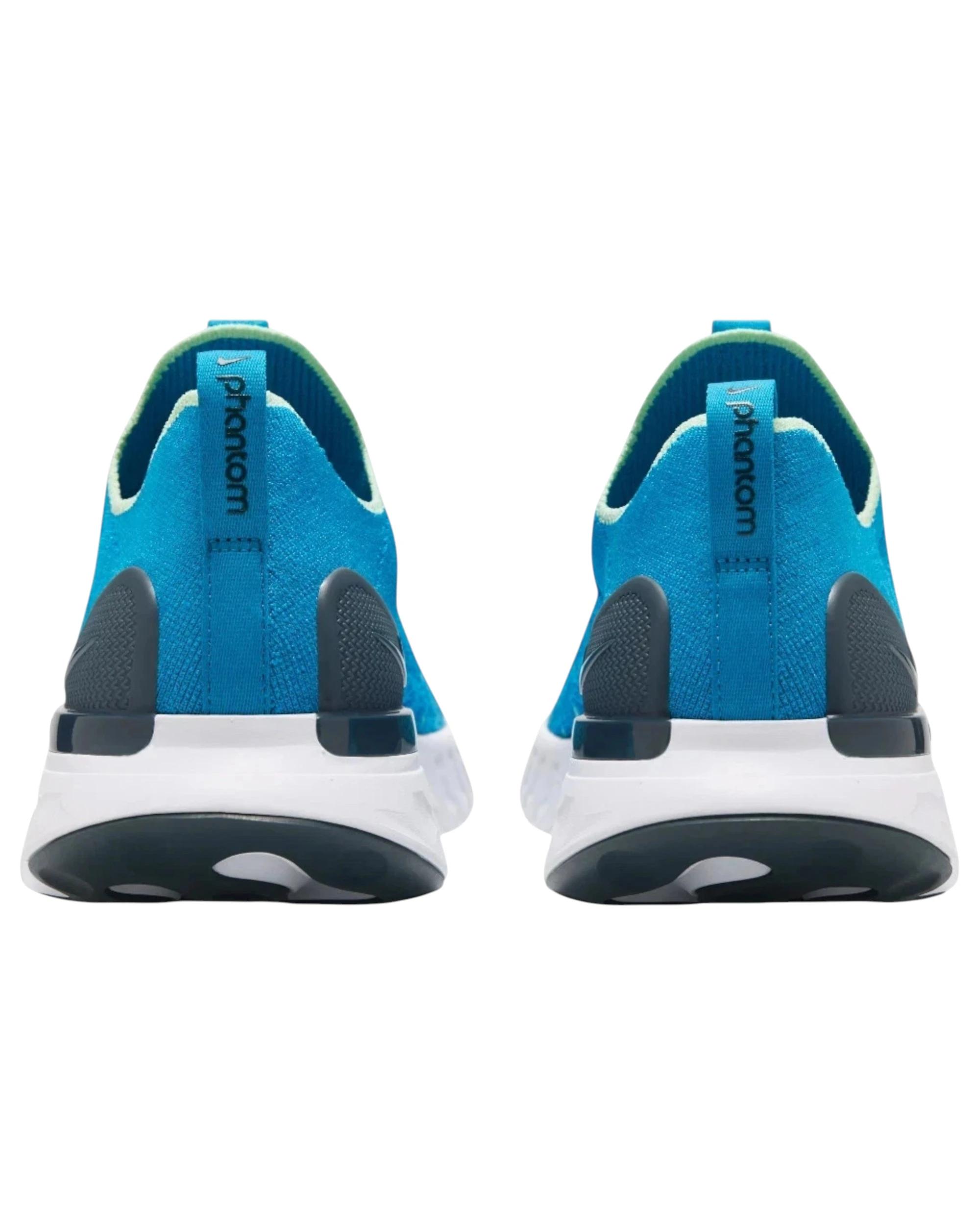 7 Nike Mens Phantom Run 2 Athletic Shoes BLUE, 7 of 8