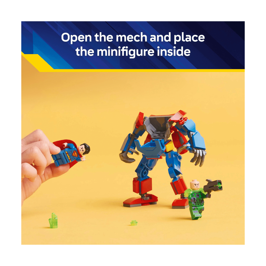 4 LEGO Super Heroes Superman Mech vs. Lex Luthor 76302, 4 of 10