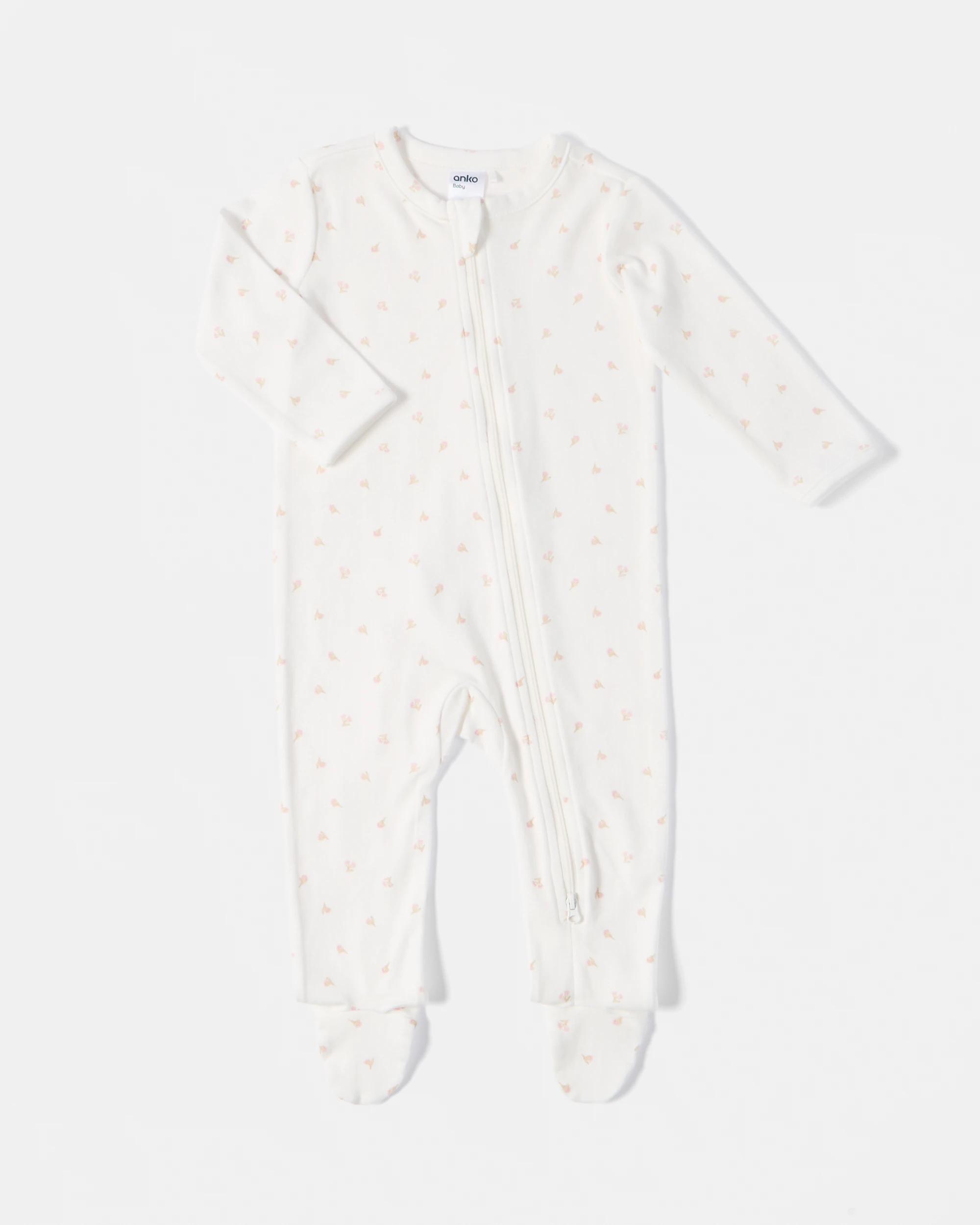 5 3 Pack Coveralls Pnk Flrl, 5 of 8