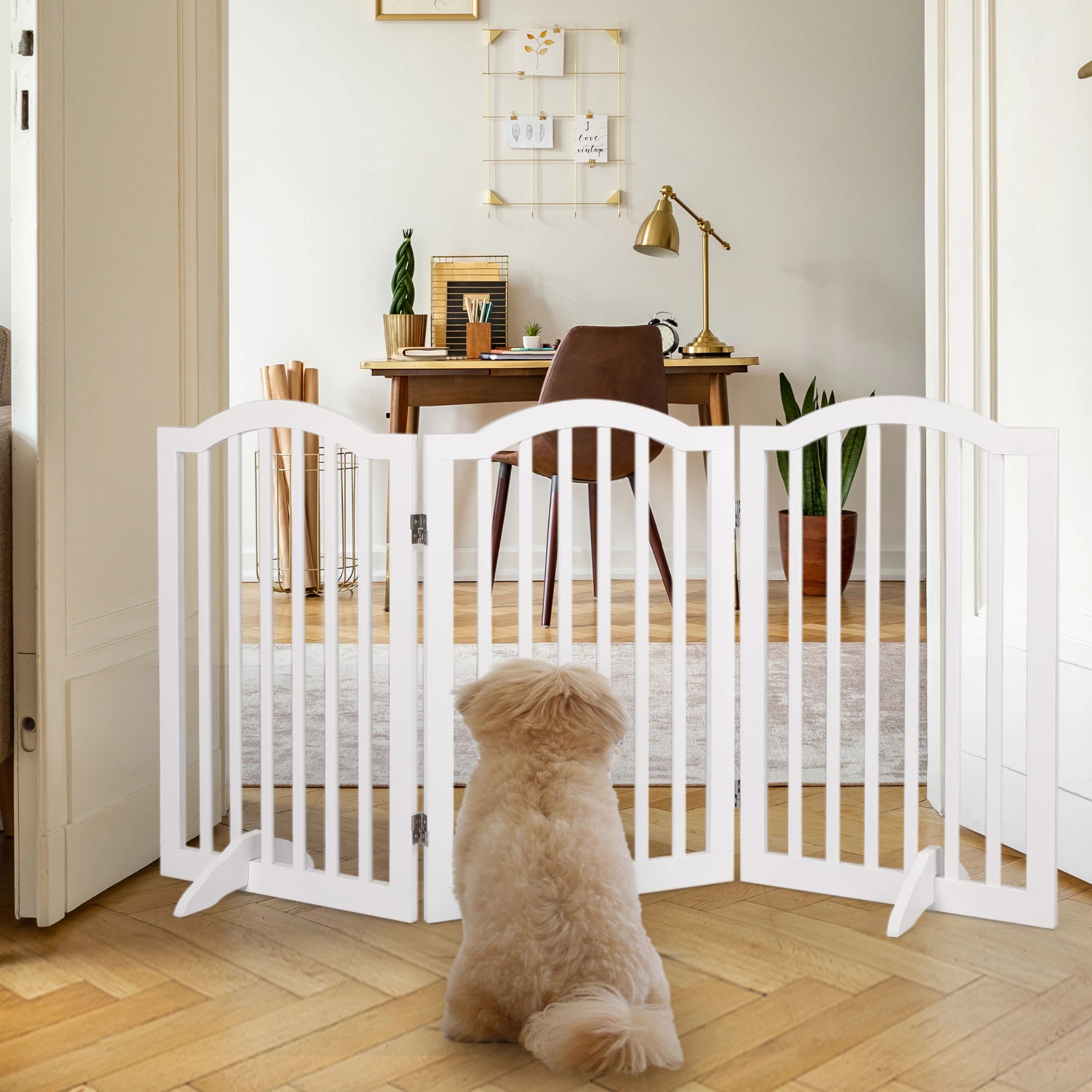 5 Pawz Foldable Pet Wooden Gate, 5 of 5