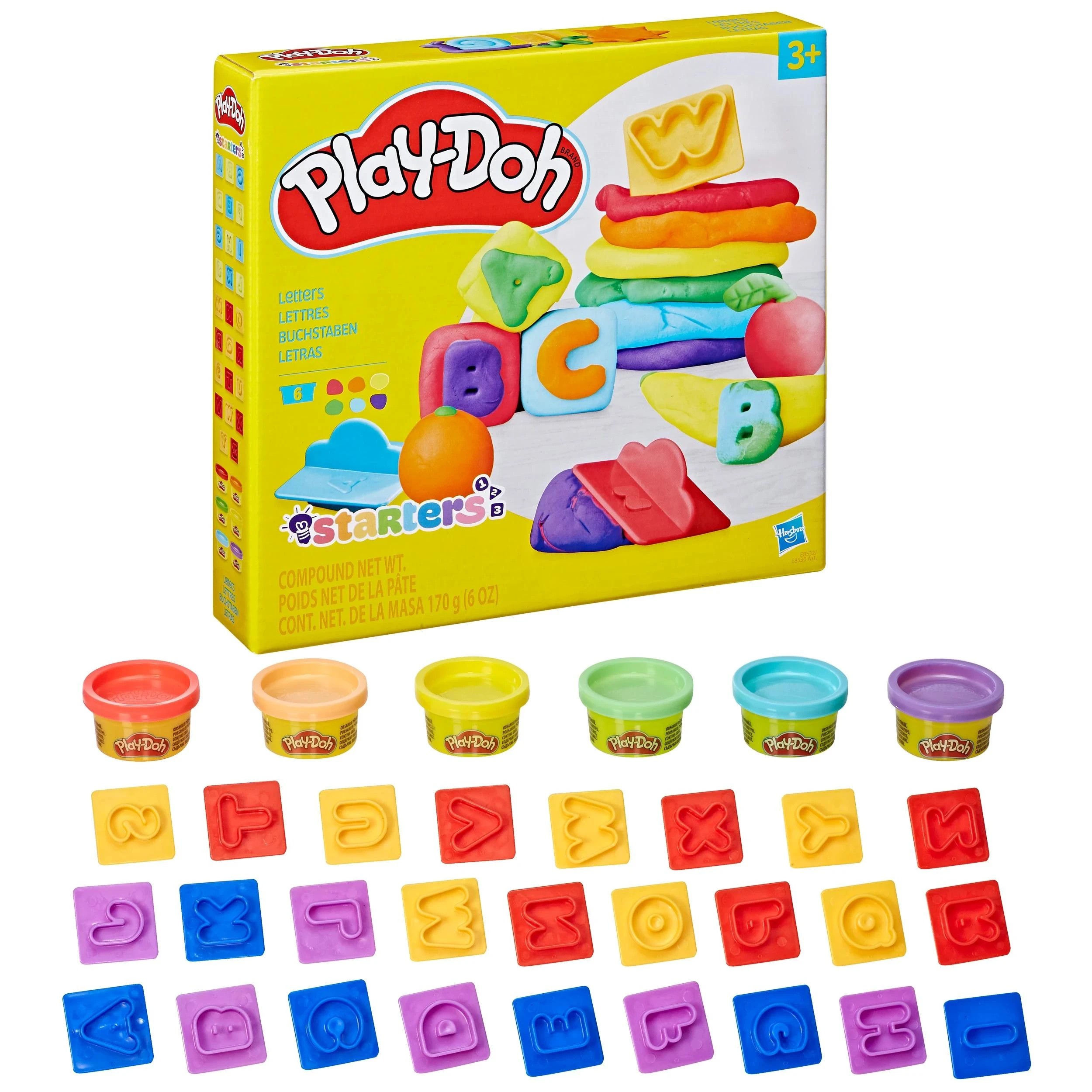 6 Play-Doh Play - Doh Starters Set - Assorted - Multi, 6 of 7