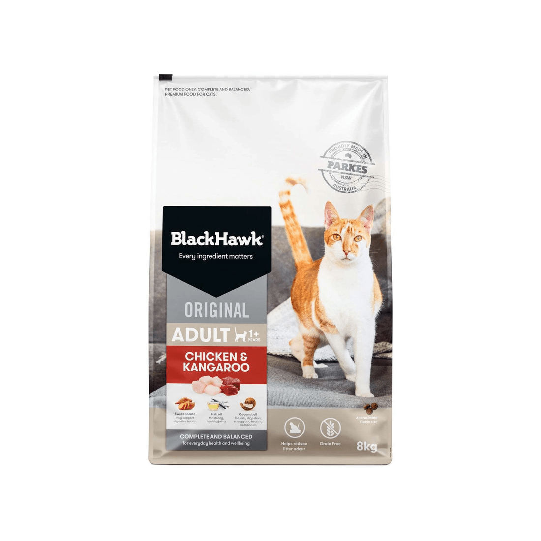 1 Black Hawk Cat Chicken Kangaroo 8kg, 1 of 4