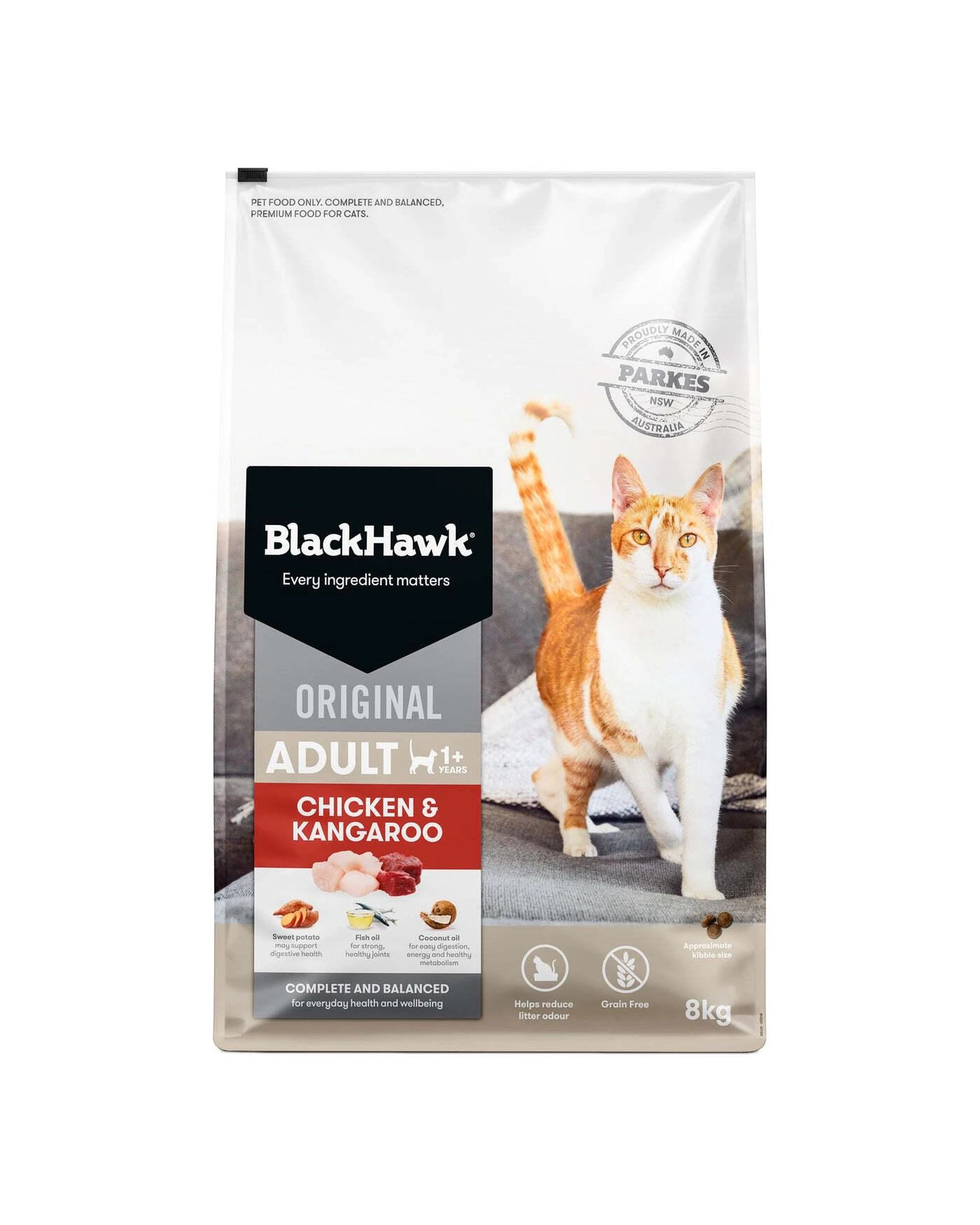 1 Black Hawk Cat Chicken Kangaroo 8kg, 1 of 4