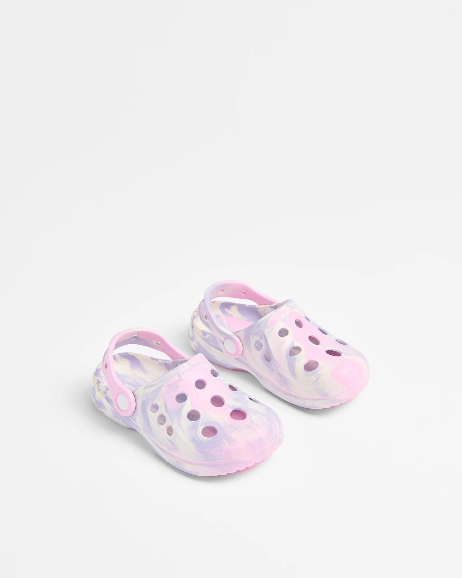 2 Target Girls Tie-dye Clog PINK, 2 of 2