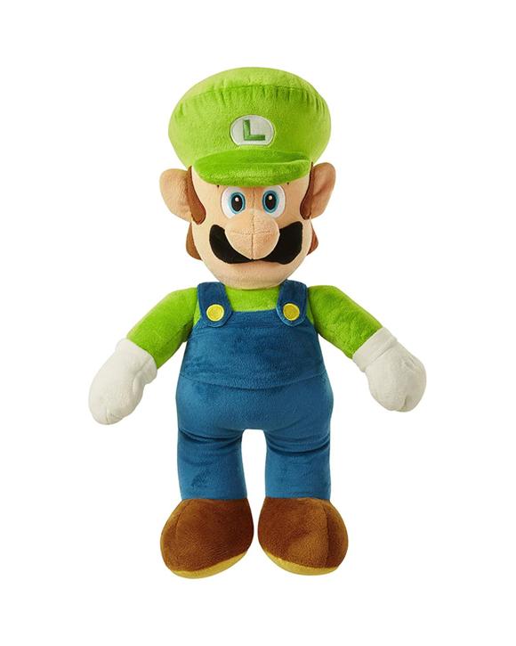 World of Nintendo Super Mario Luigi Jumbo 50cm Plush