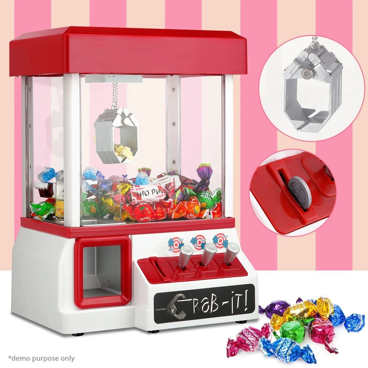 9 AUSWAY Carnival Kids Claw Machine Toy, 9 of 10
