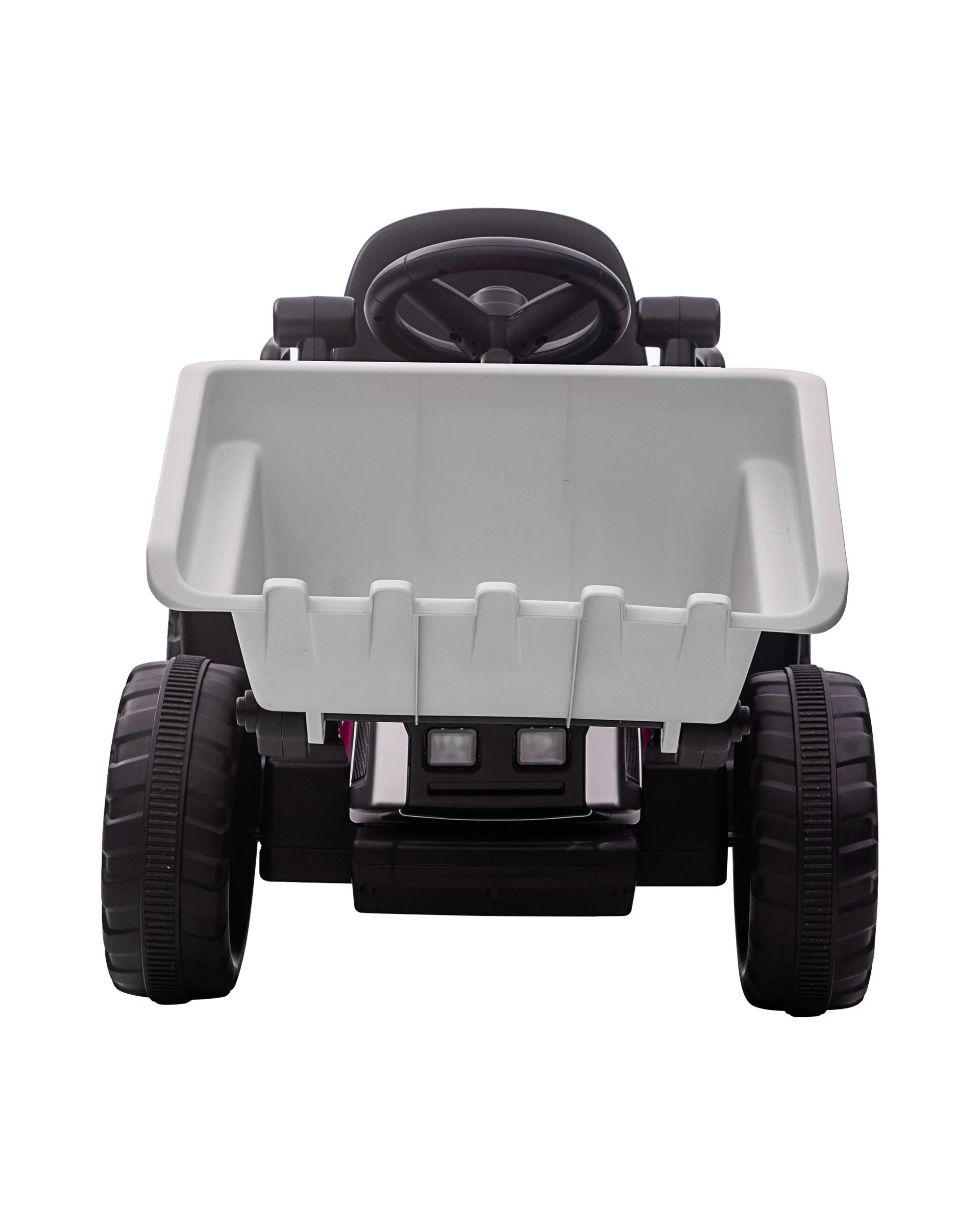 4 Kahuna MX-611C Kids Electric Ride On Car Tractor Digger Loader Grey, 4 of 10