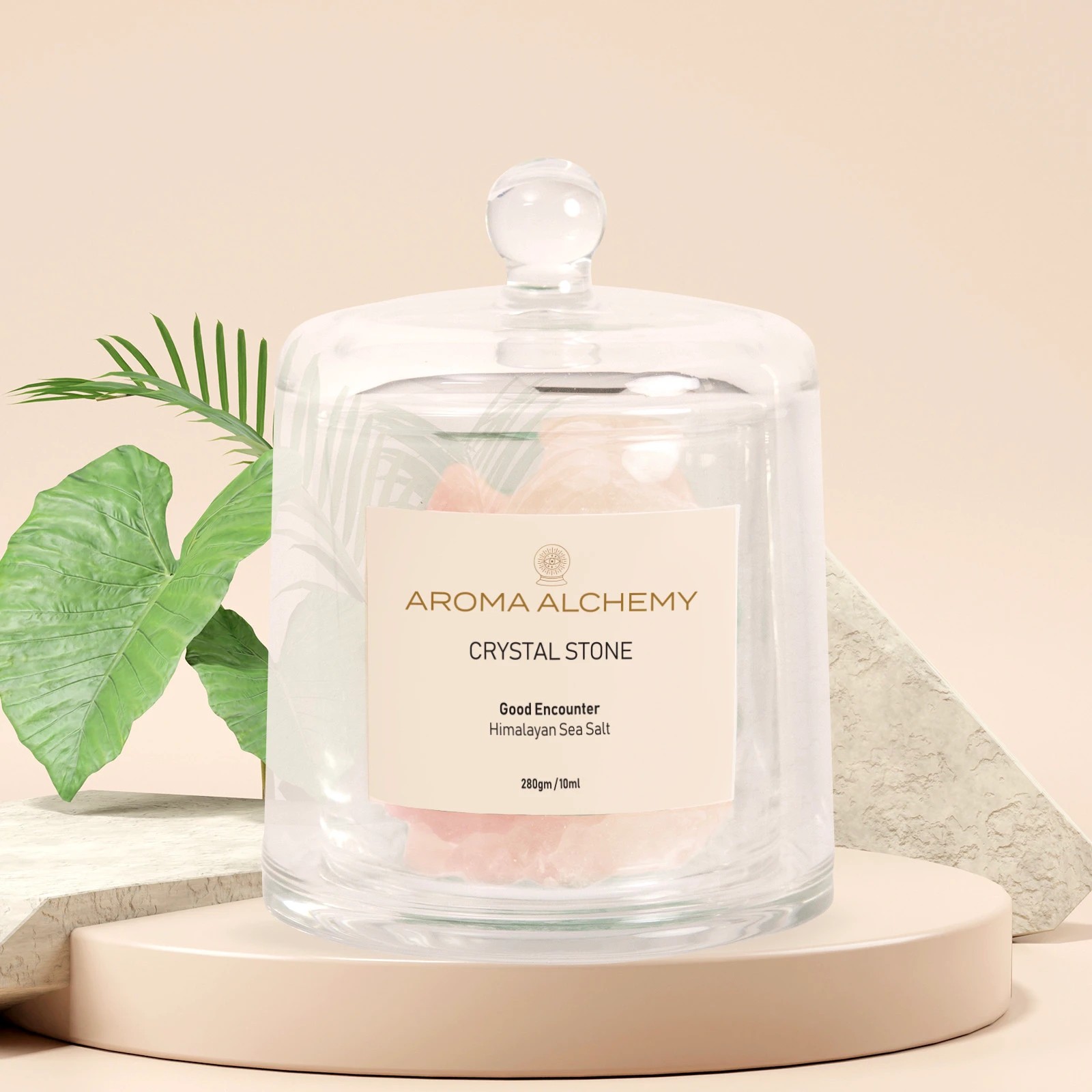 2 PureSpa Aroma Alchemy Aroma Stones 10ML Good Encounter - Pink, 2 of 2
