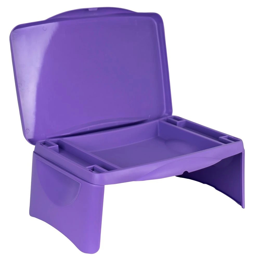2 Otto Folding Laptop Desk Purple, 2 of 9