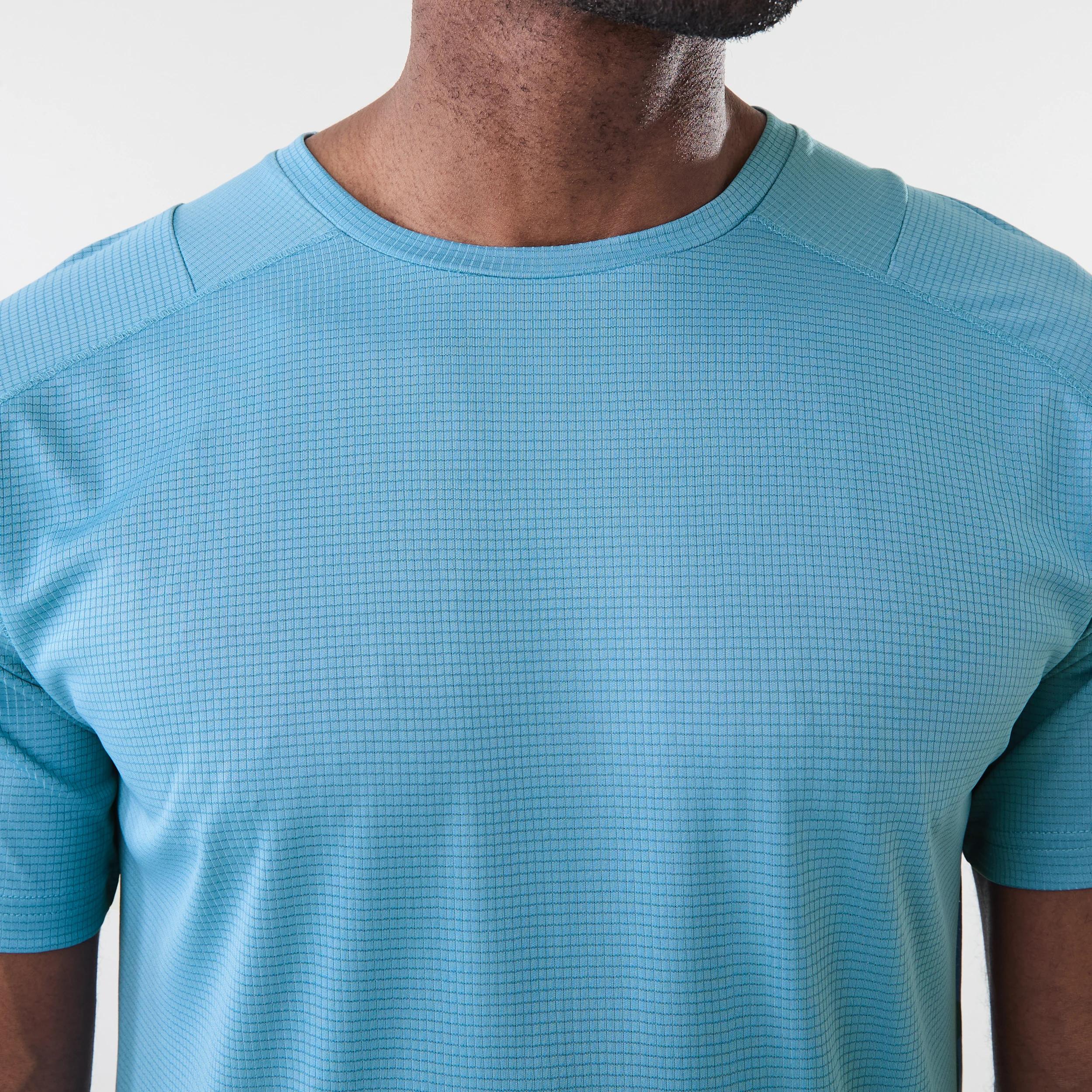 6 Active Mens Performance T-shirt CALM BLUE, 6 of 7