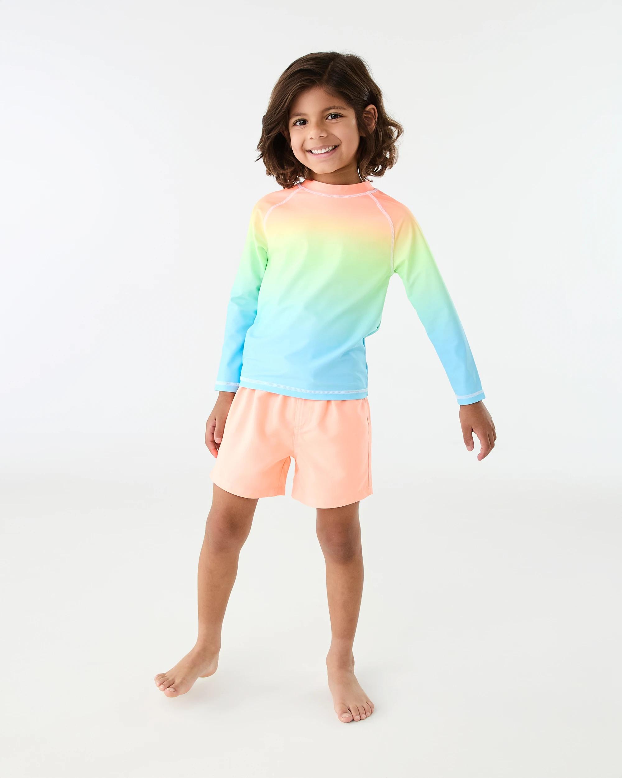 4 Plain Boardshorts Fluro Org, 4 of 5