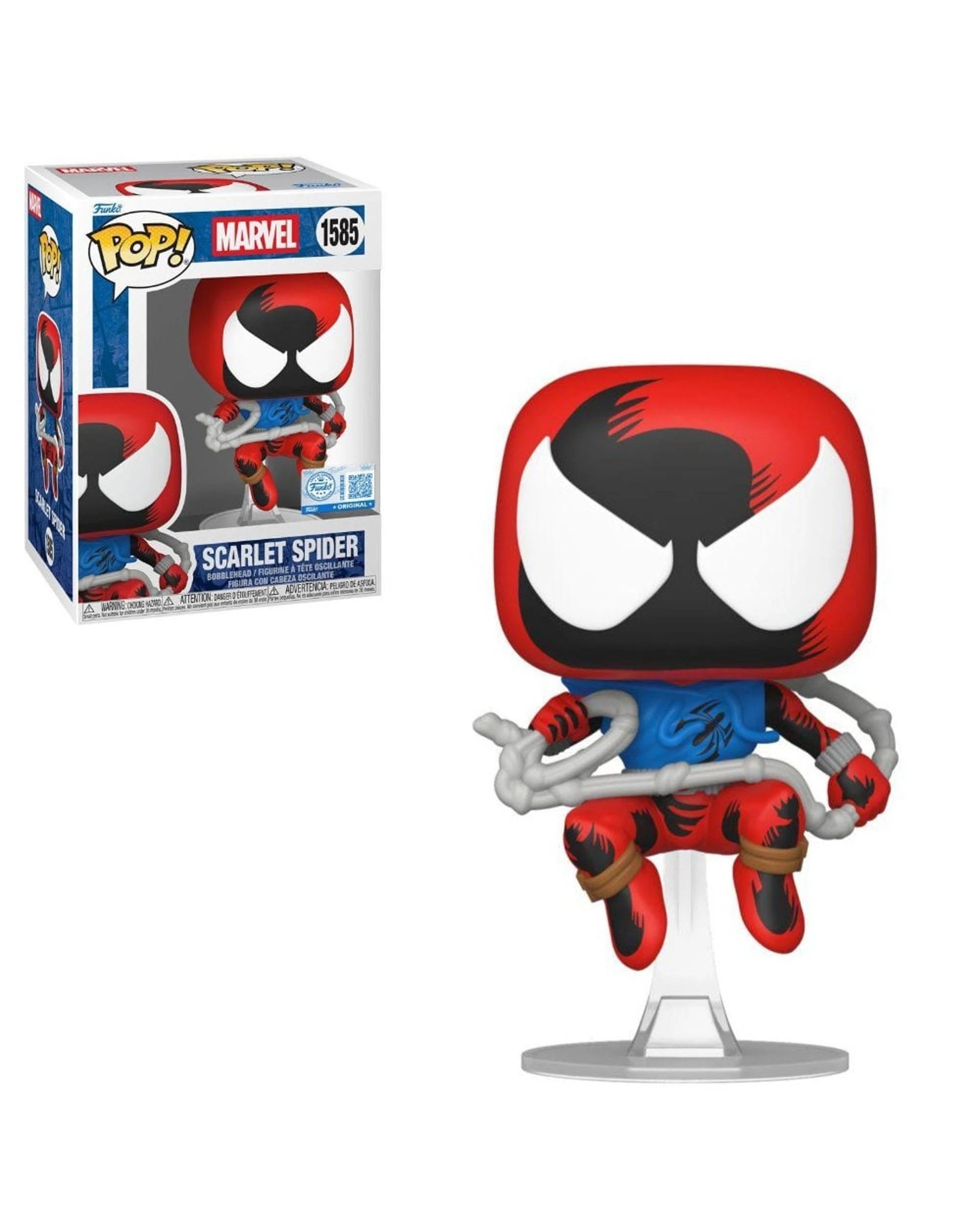 1 Marvel Spider-Man Scarlet Spider Funko POP! Vinyl, 1 of 3