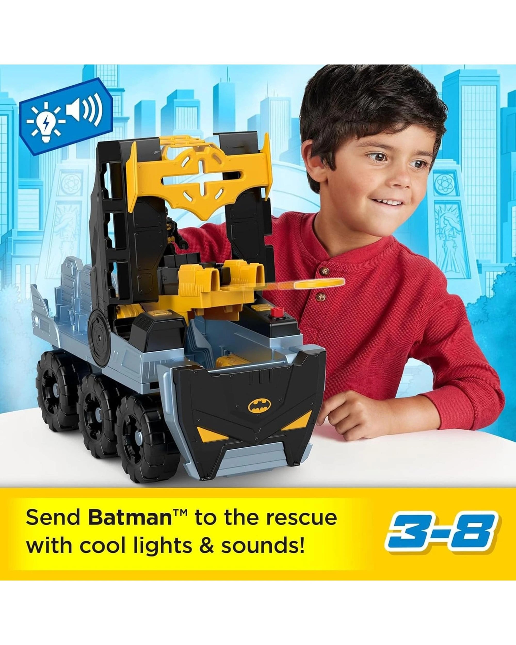 6 DC Super Friends Transforming Bat-tank, 6 of 6